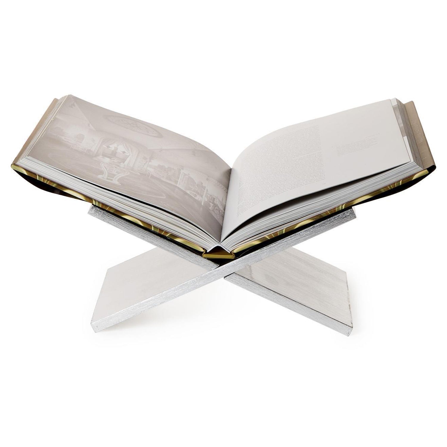 Libreria Silver Leaf Book Stand