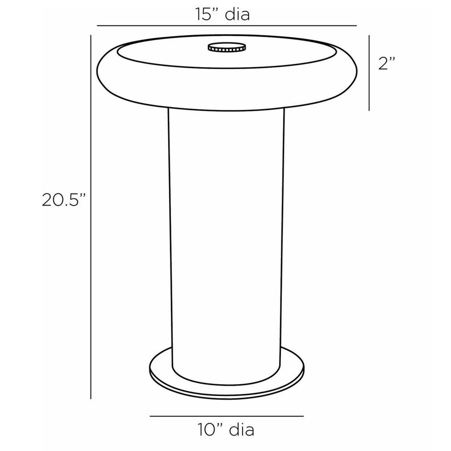Arteriors Buckley Accent Table