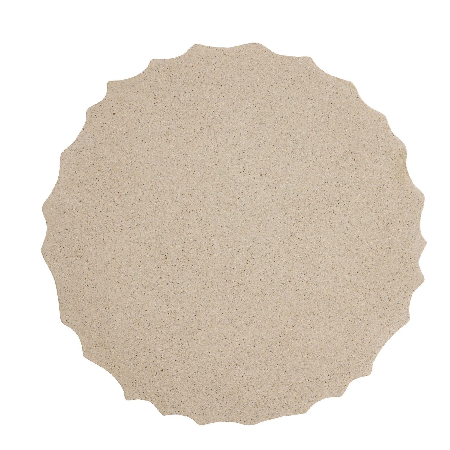Arteriors Nereo Chiseled Concrete Outdoor Accent Table