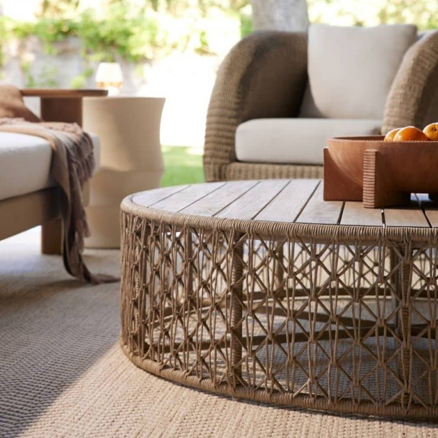Arteriors Hugo Outdoor Coffee Table