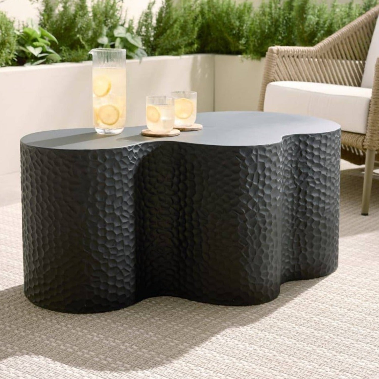 Arteriors Indio Large Outdoor Coffee Table