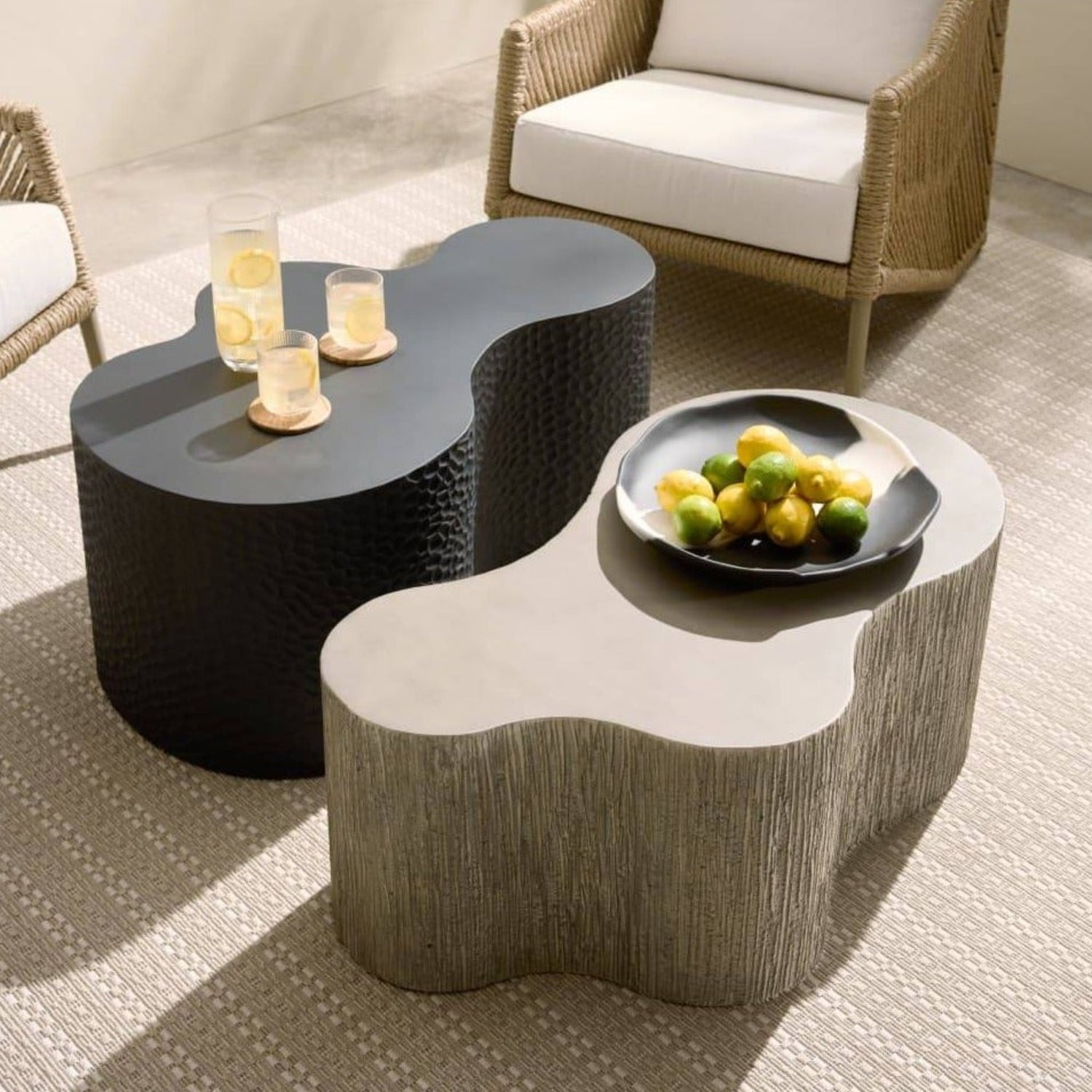 Arteriors Indio Small Outdoor Coffee Table