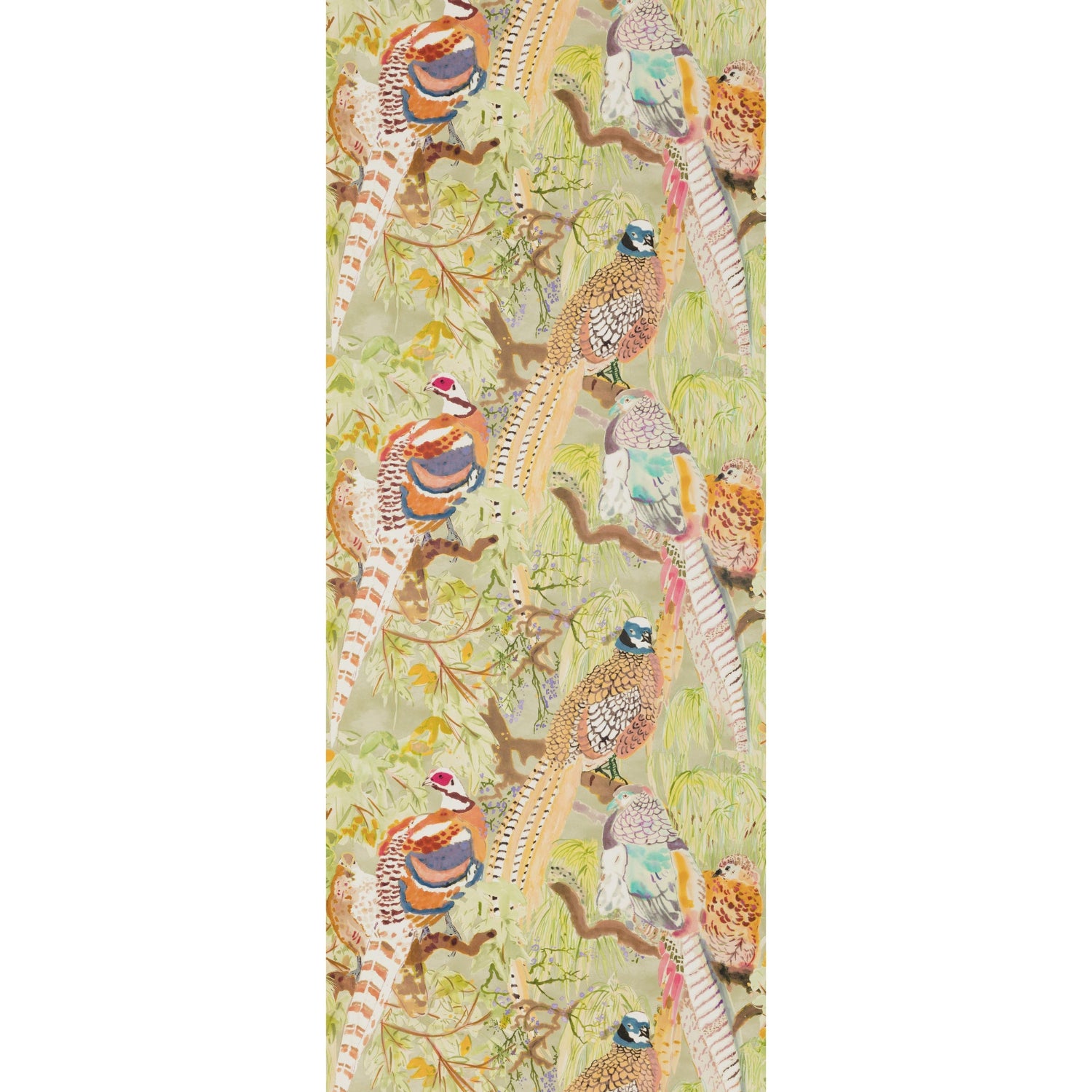 Mulberry Game Birds Multi Wallpaper