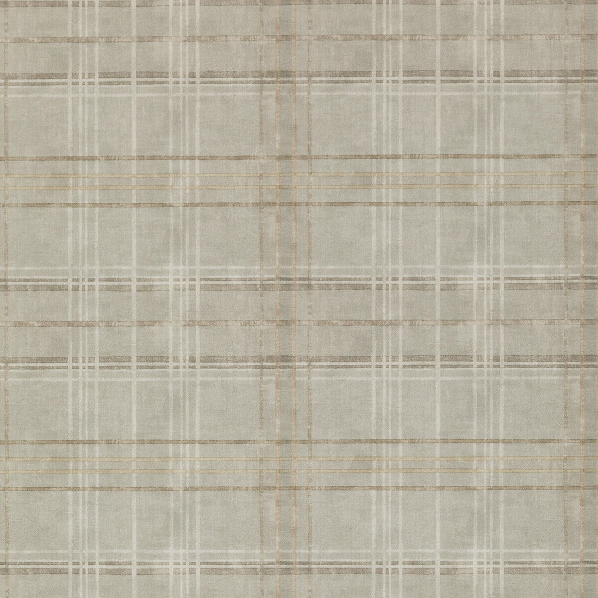 Mulberry Shetland Plaid Woodsmoke Wallpaper