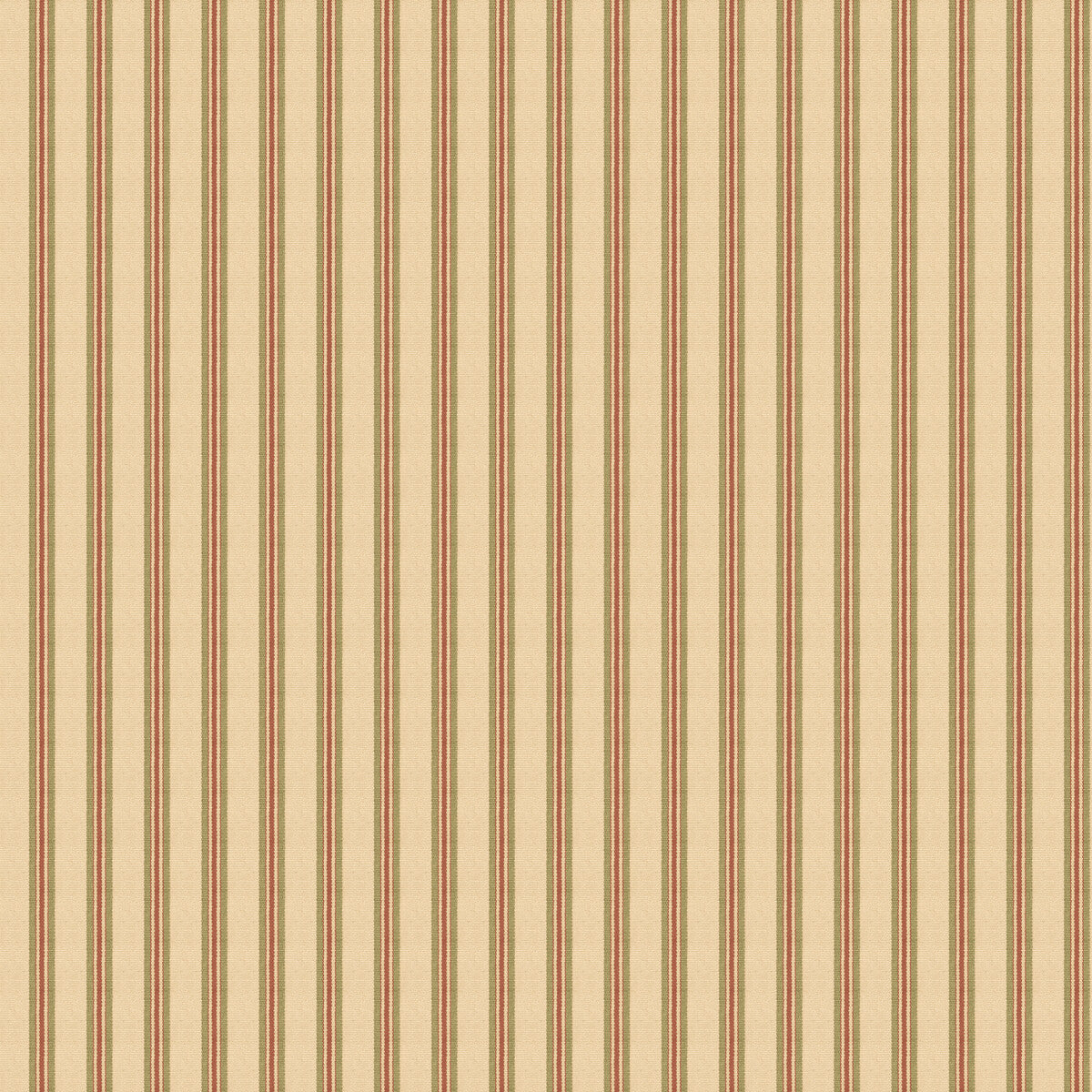 Mulberry Somerton Stripe Moss Wallpaper