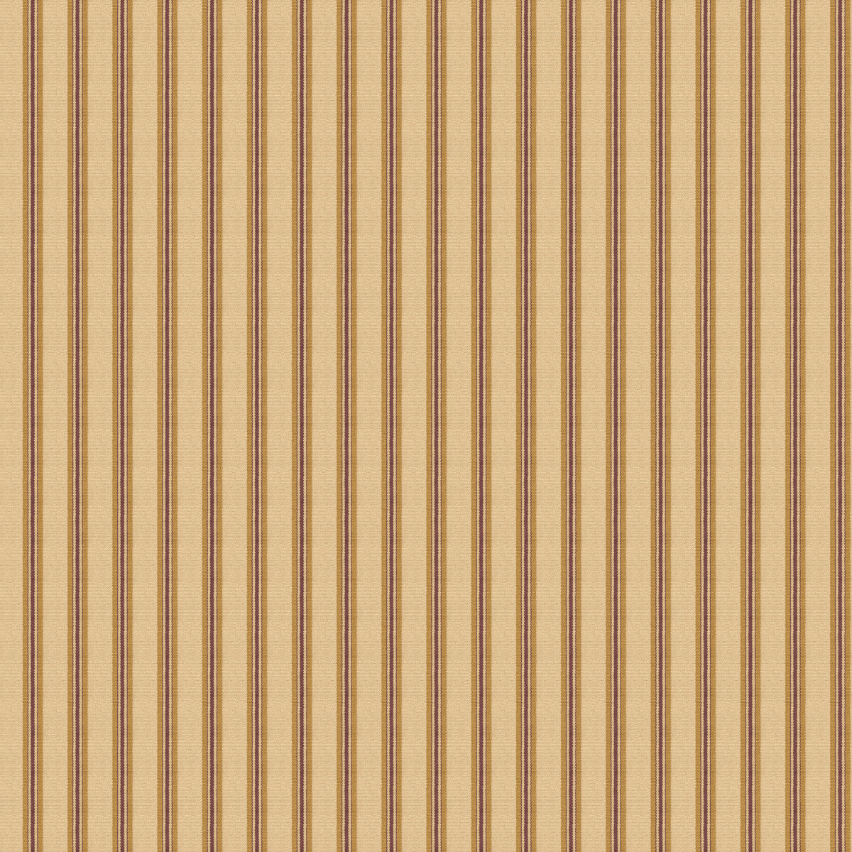 Mulberry Somerton Stripe Ochre Wallpaper