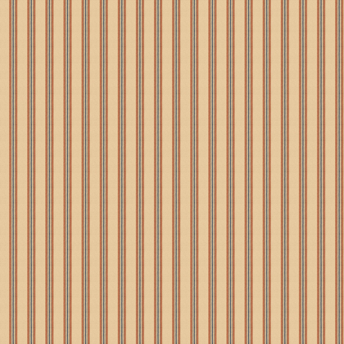 Mulberry Somerton Stripe Spice Wallpaper