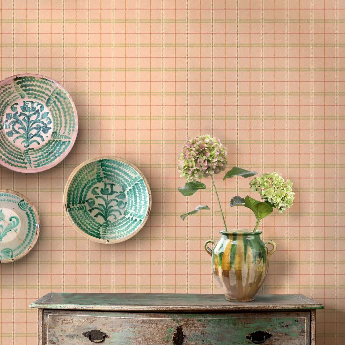 Mulberry Islay Tea Rose Wallpaper