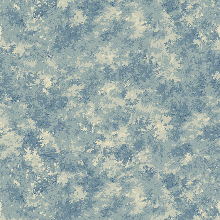 Mulberry Mulberry Forest Blue Wallpaper
