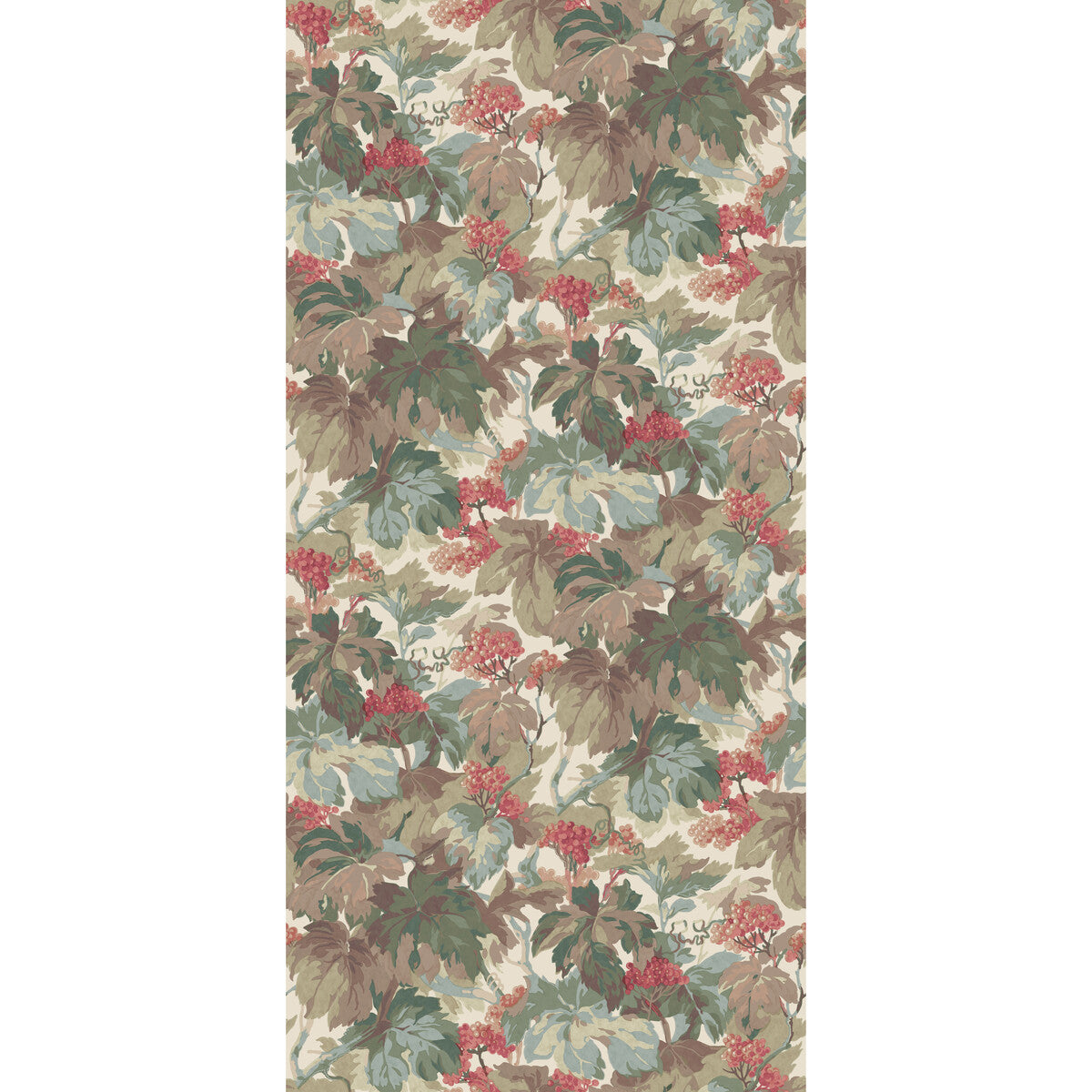 Mulberry Country Walk Teal/Rose Wallpaper