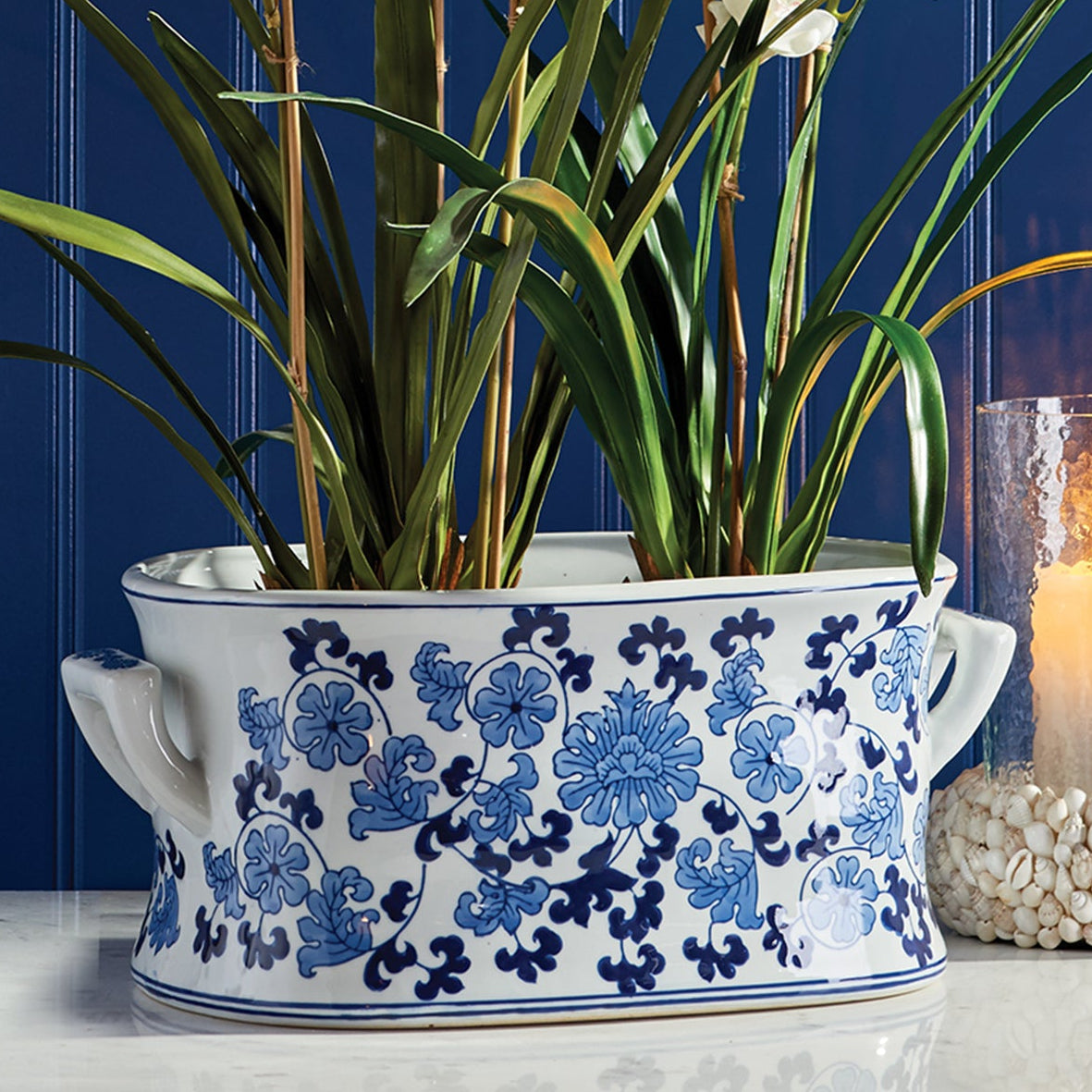 Barclay Butera Dynasty Lotus Planter