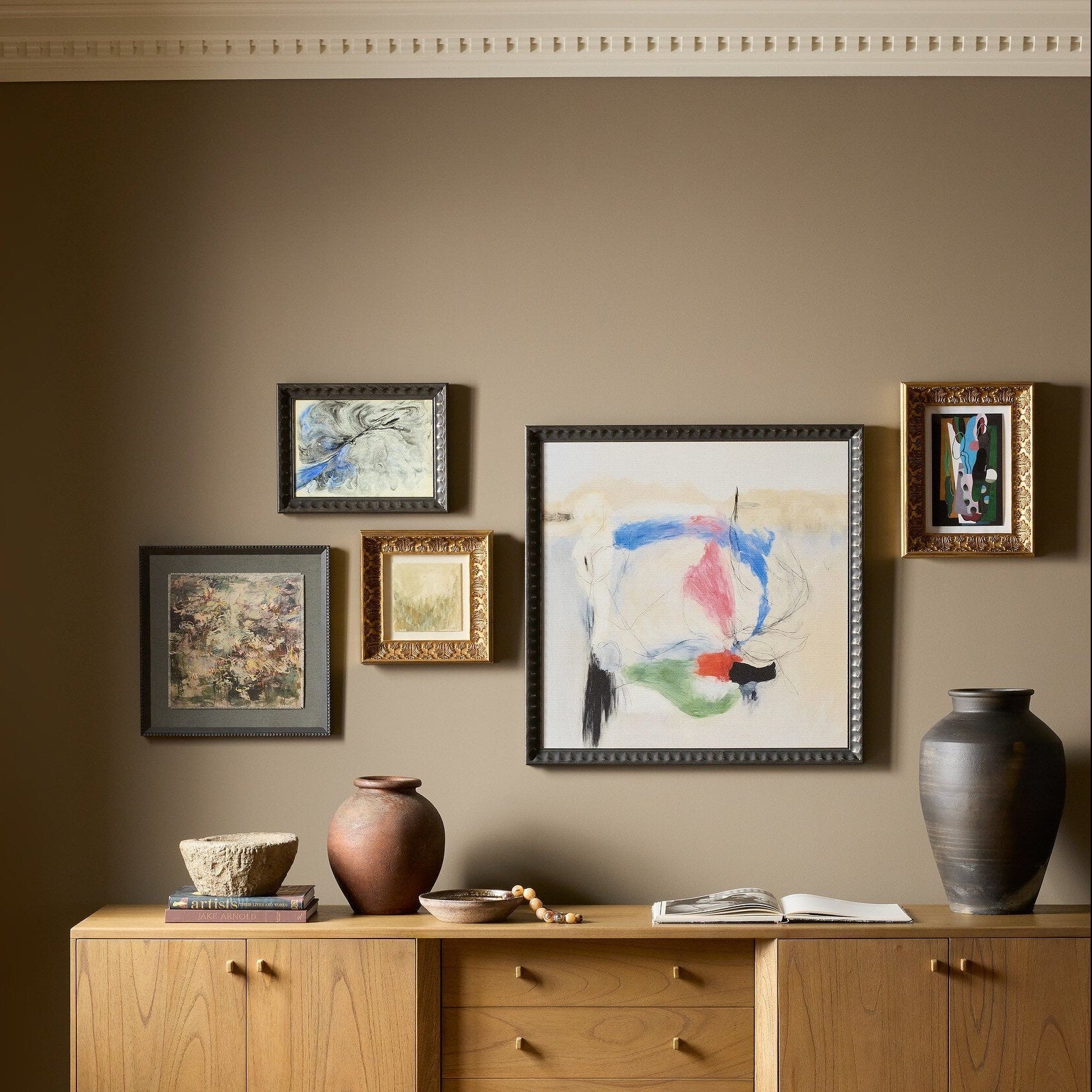Four Hands x Valerie Suter Marble 06 Framed Art — detail view