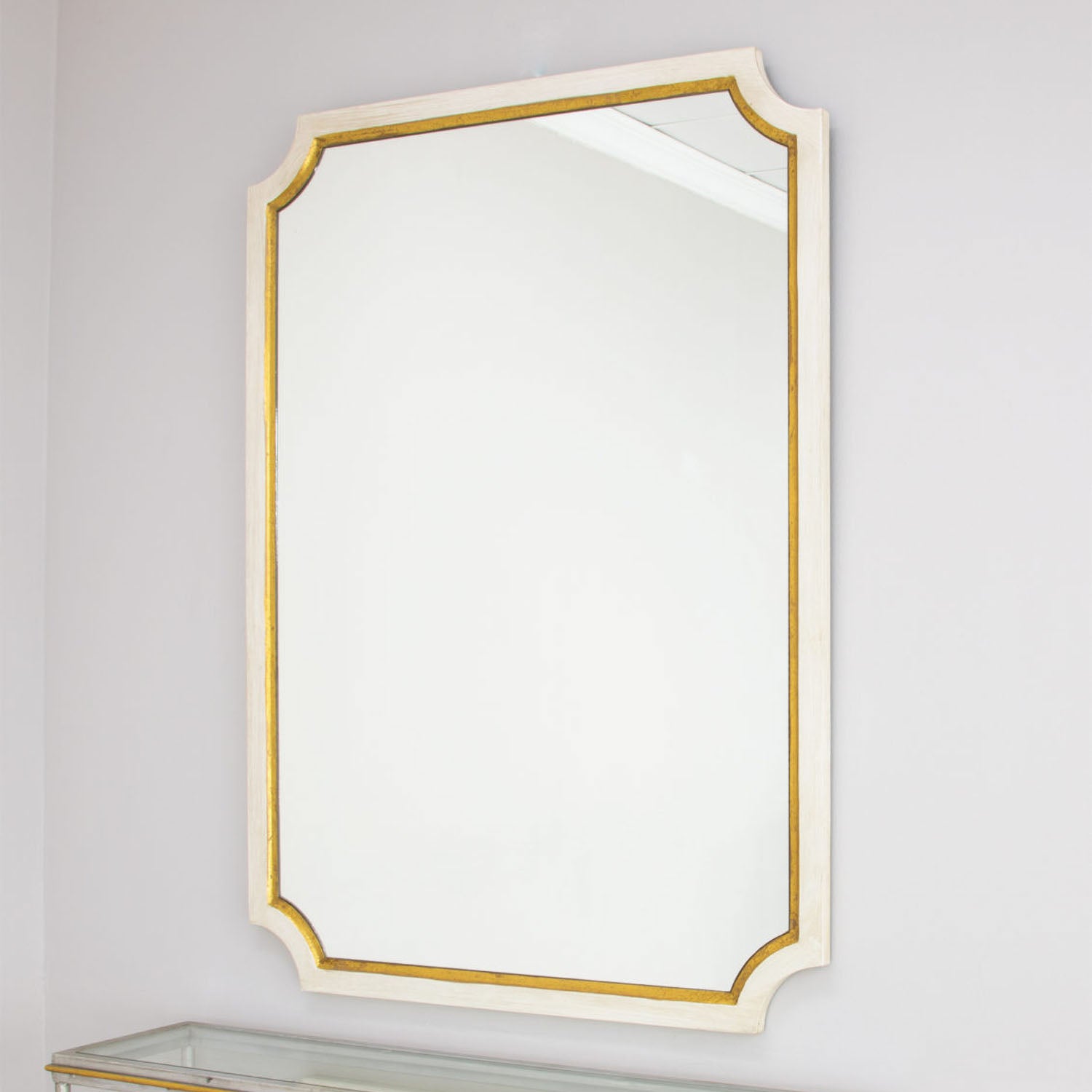 Scalloped Wall Mirror