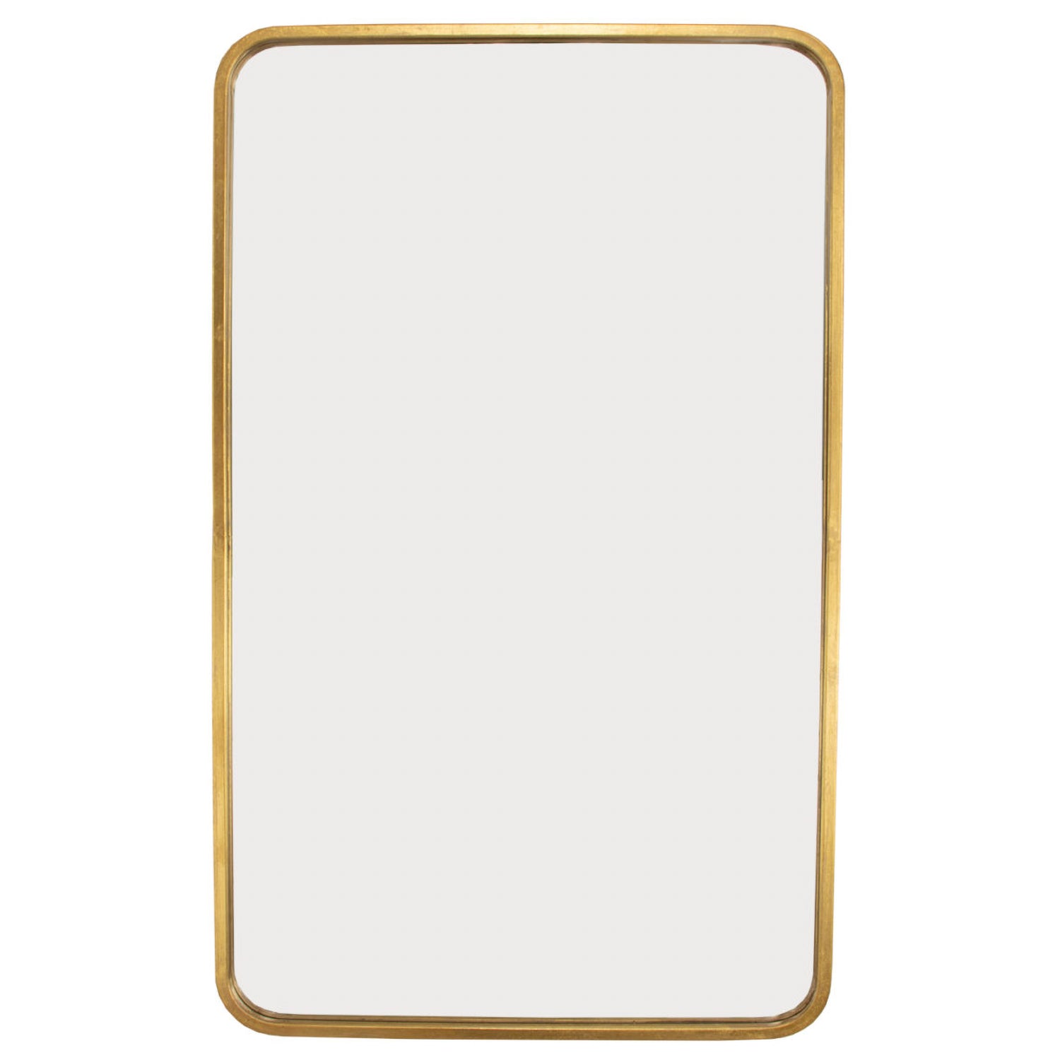 Rounded Corner Rectangular Wall Mirror