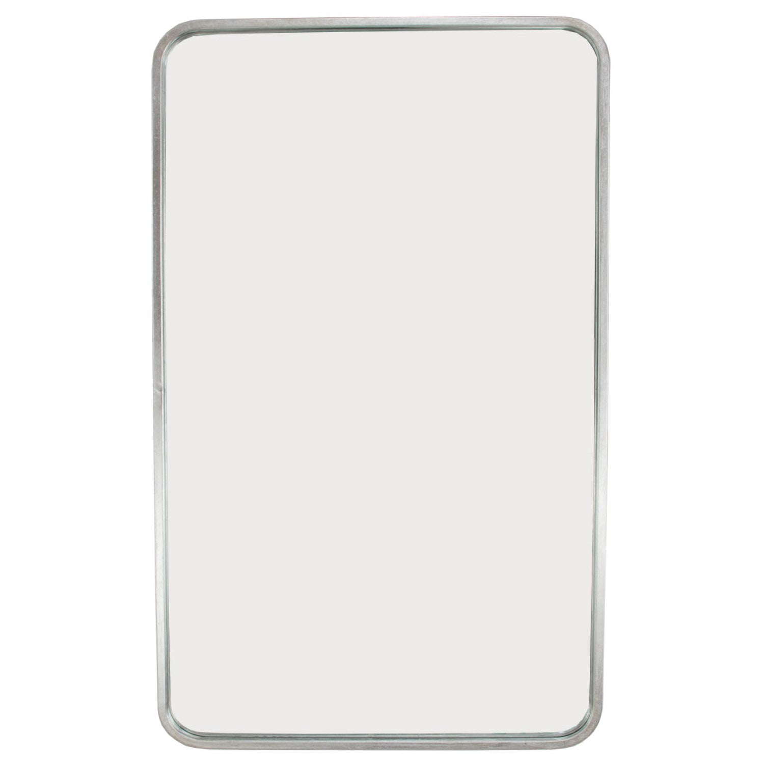 Rounded Corner Rectangular Wall Mirror