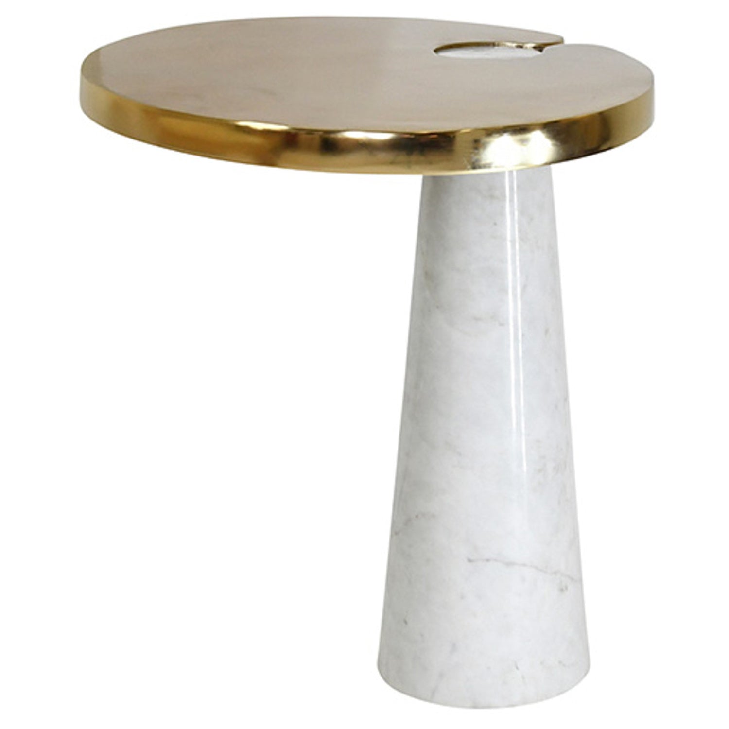 Worlds Away Fontaine Side Table - Final Sale