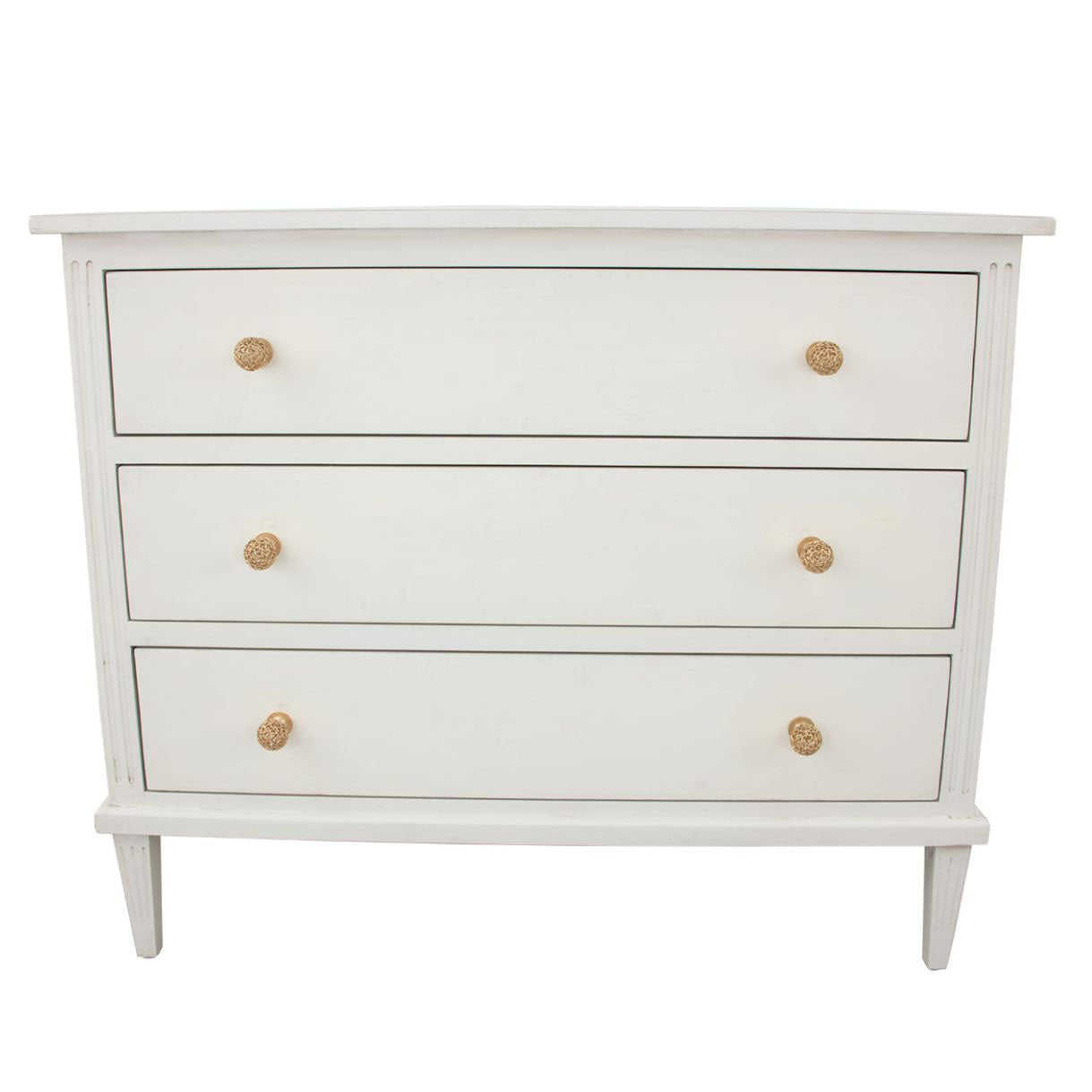 Simple Three Drawer Chest