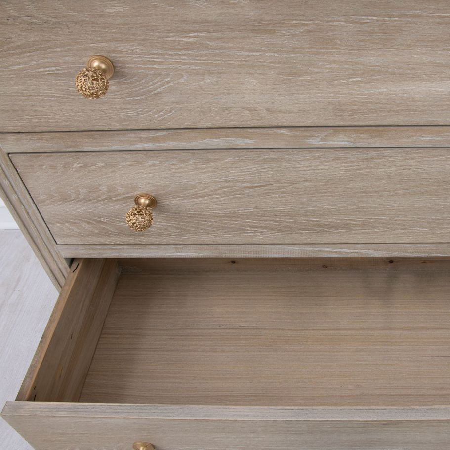 Simple Three Drawer Chest