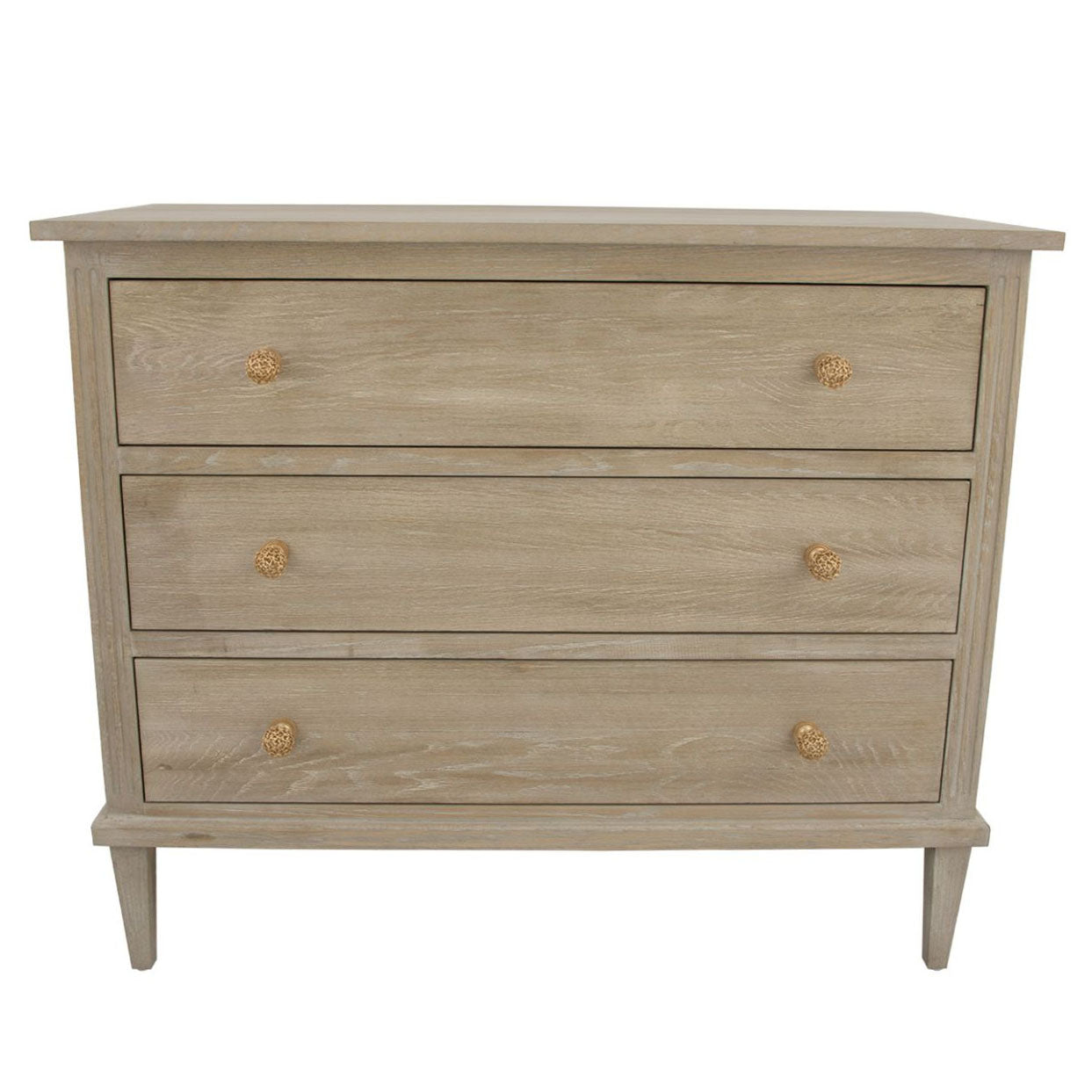 Simple Three Drawer Chest