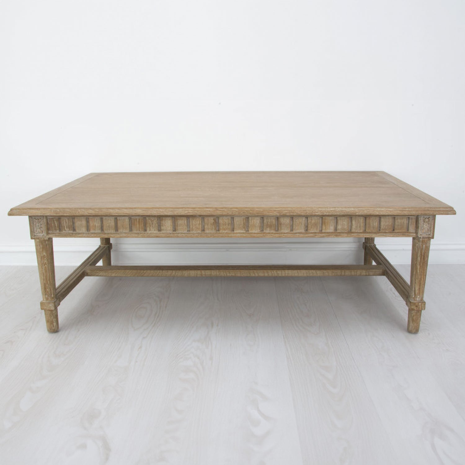 Carved Natural Coffee Table