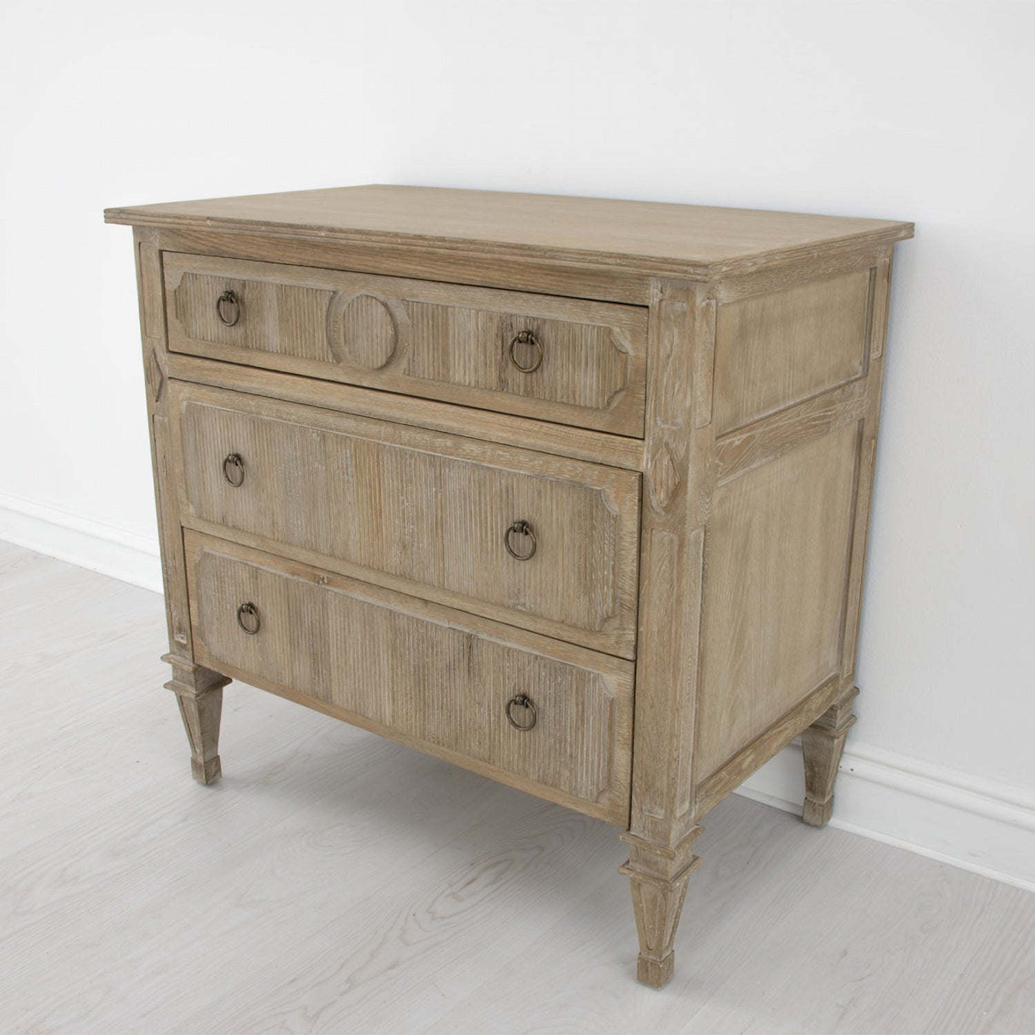 Carved Small Accent Chest