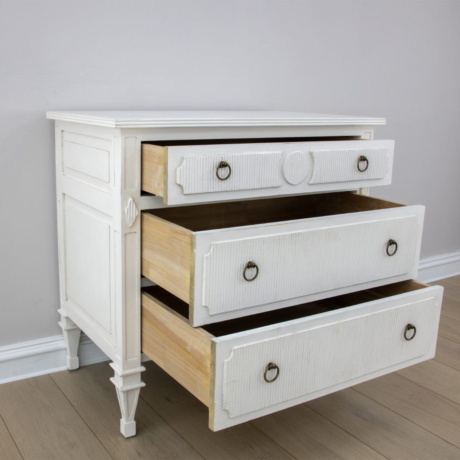 Carved Small Accent Chest