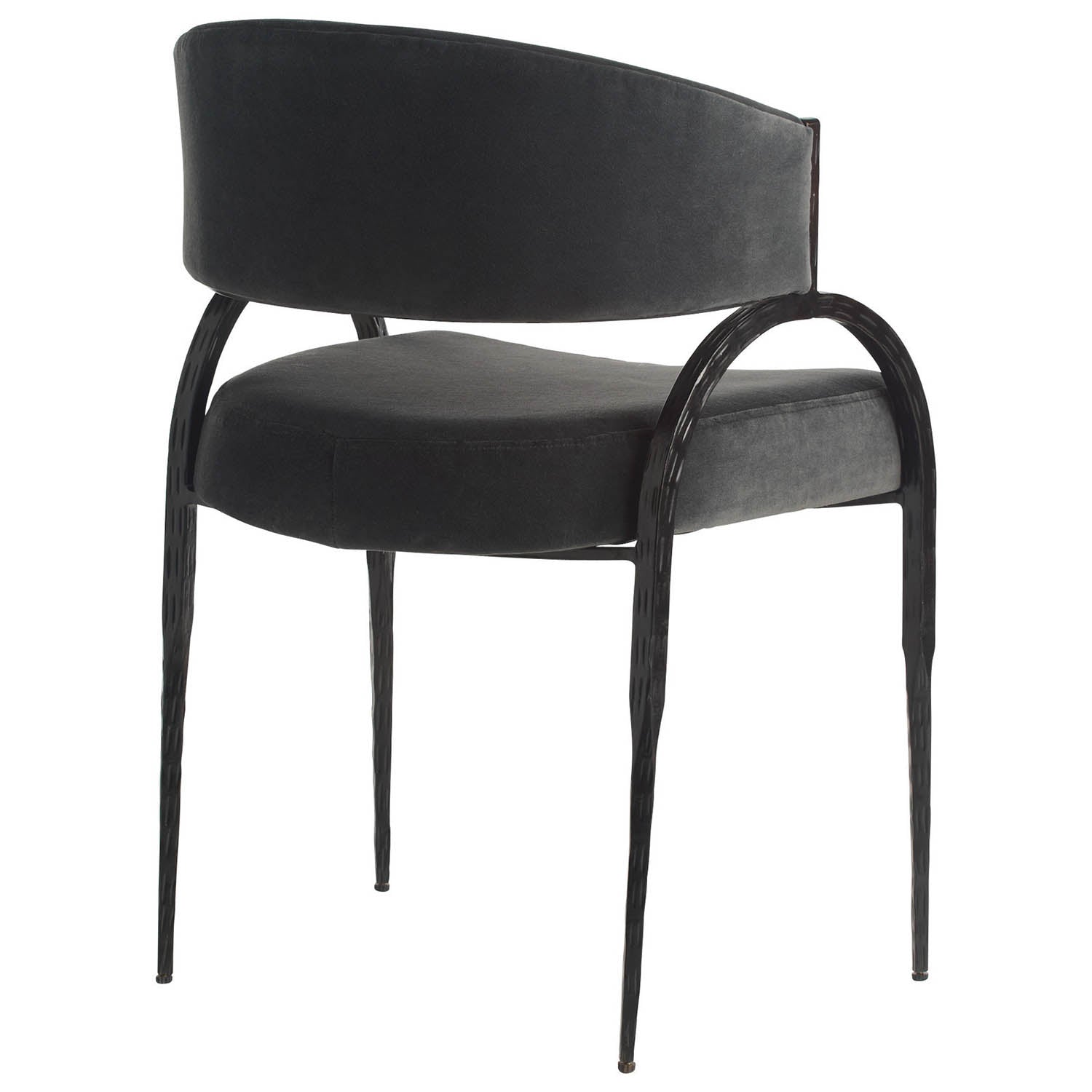 Arteriors Bahati Midnight Gray Chair