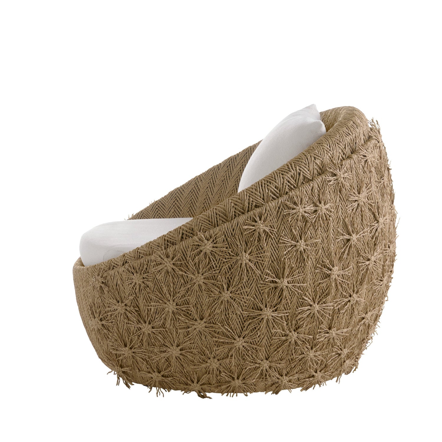 Arteriors Florian Outdoor Swivel Lounge Chair