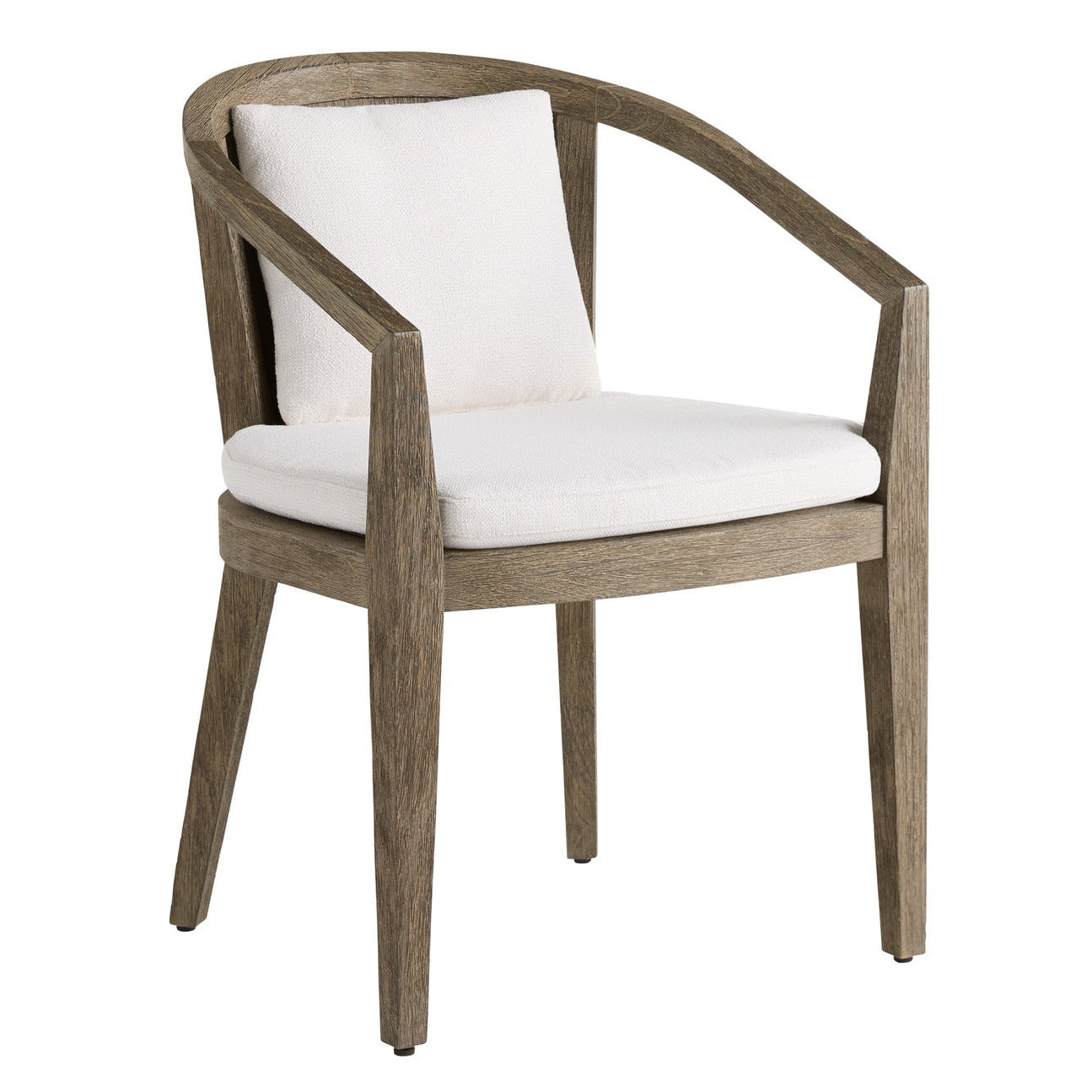 Arteriors Sobek Textured Back Outdoor Dining Chair