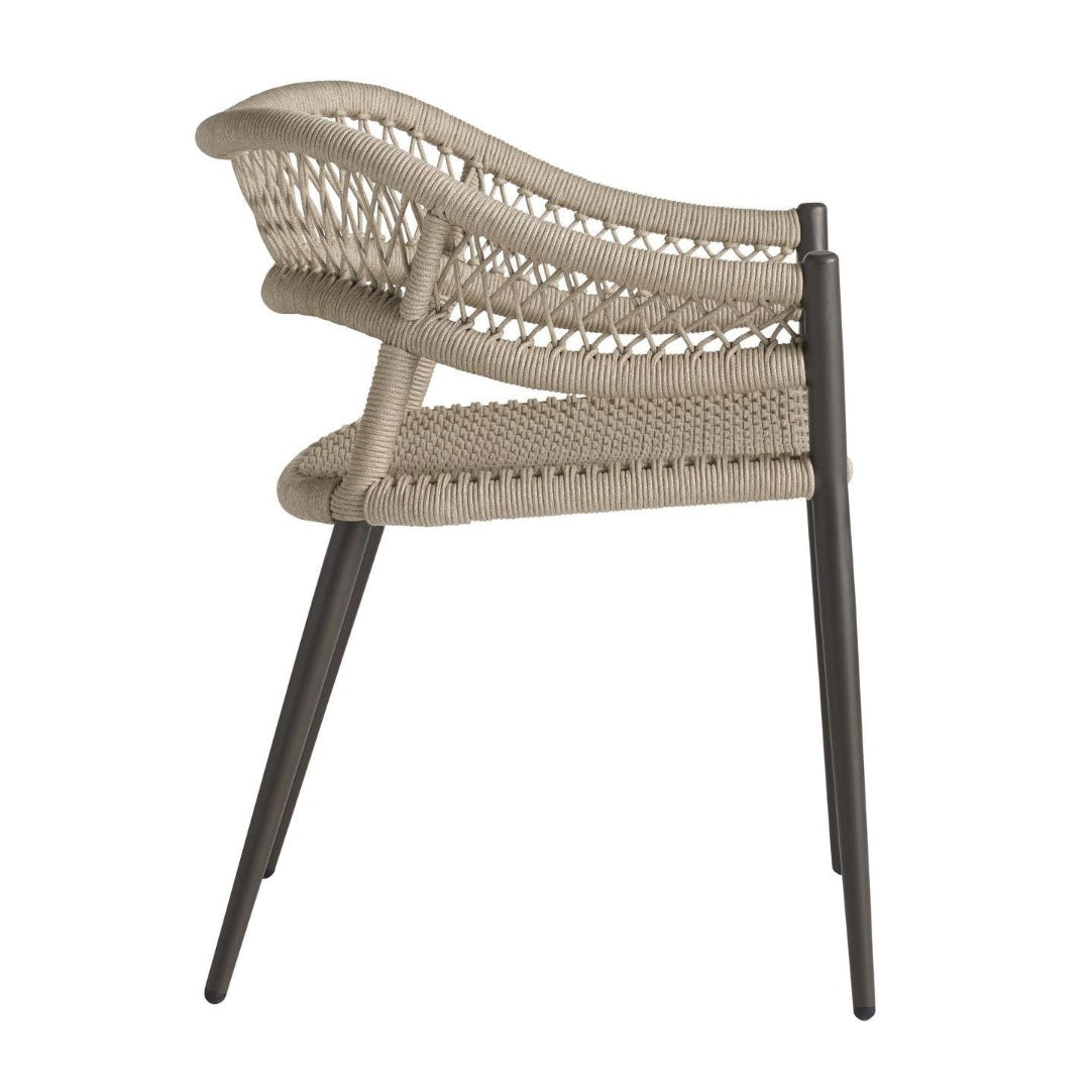 Arteriors Aurelie Woven Outdoor Dining Chair