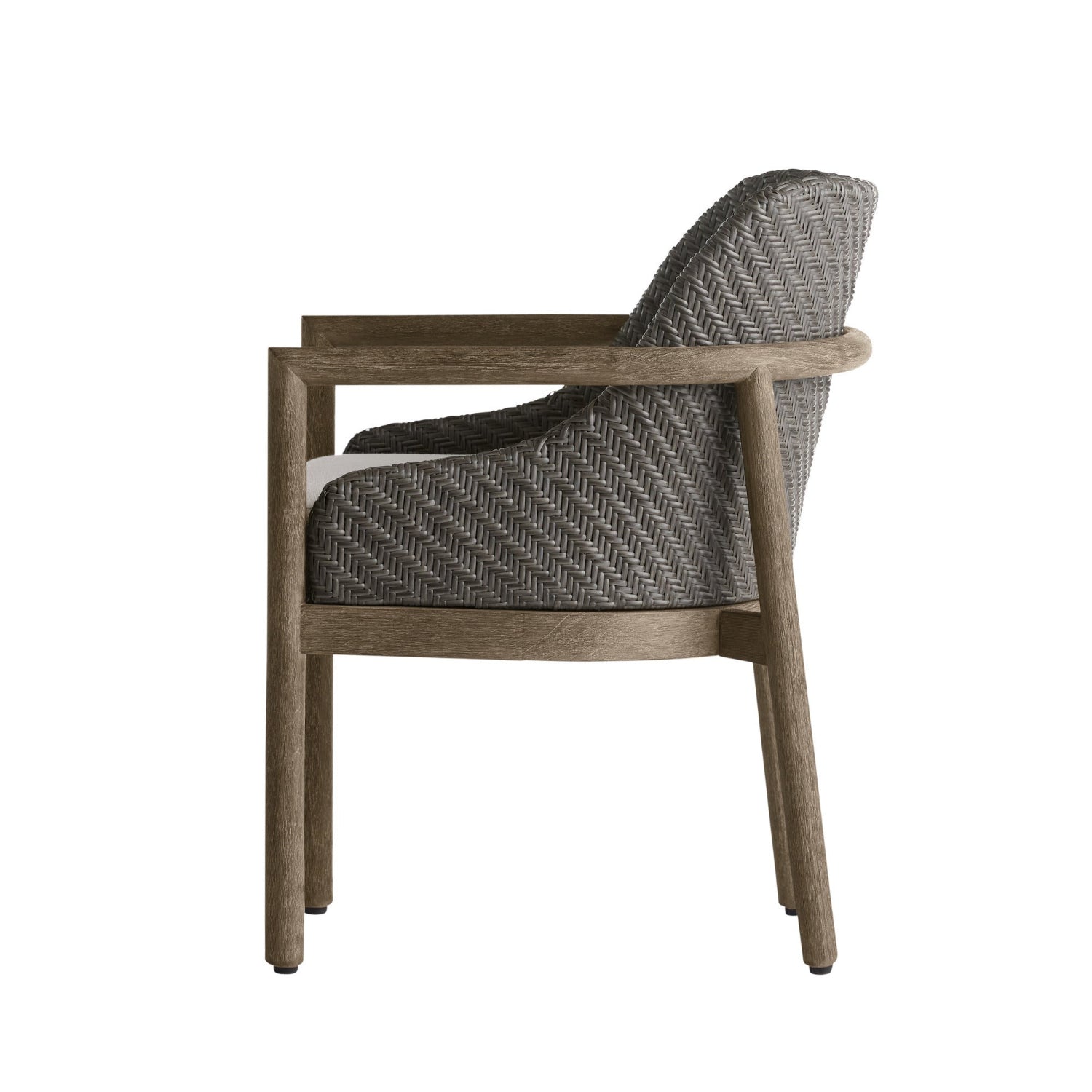 Arteriors Chilton Dark Wash Outdoor Dining Chair