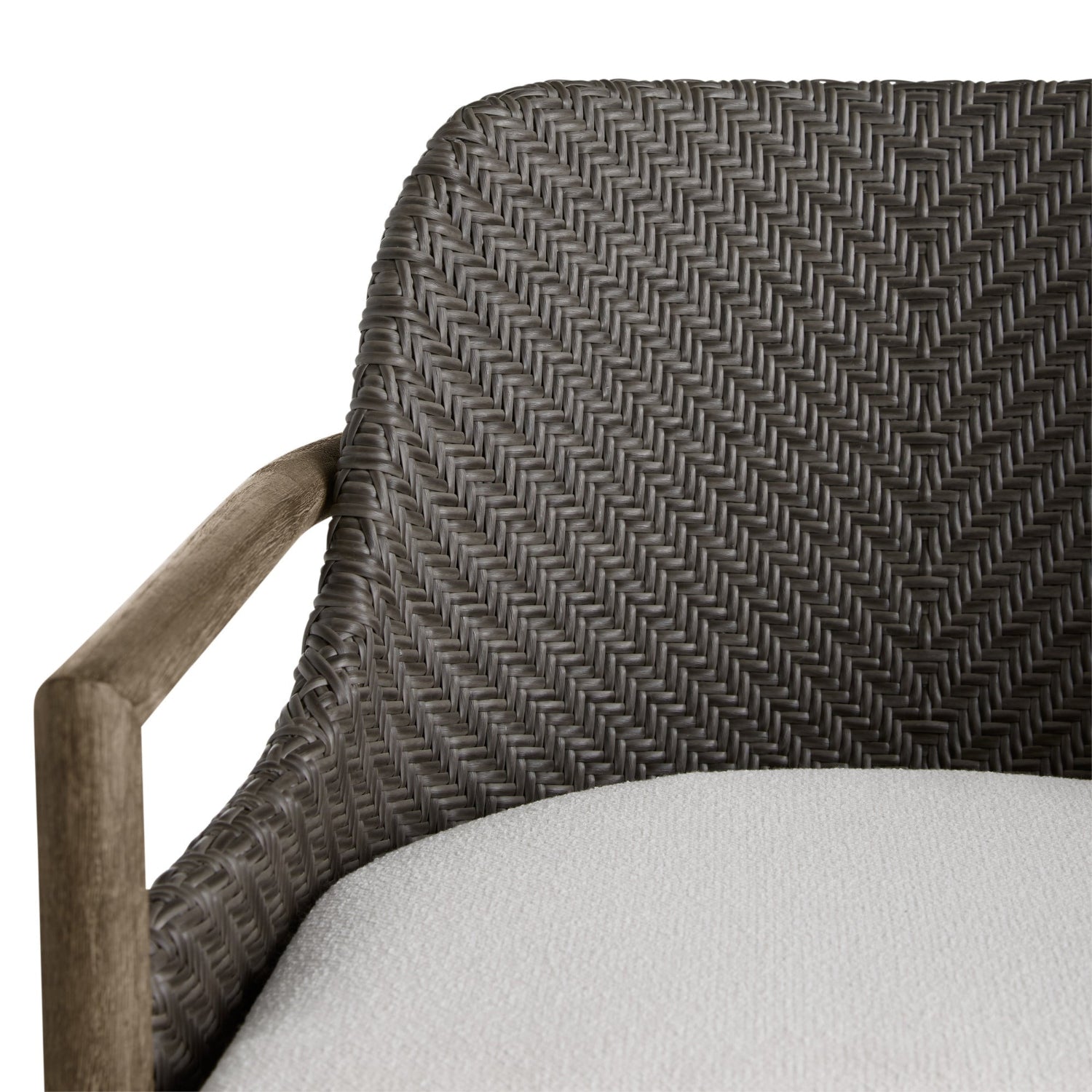 Arteriors Chilton Dark Wash Outdoor Dining Chair
