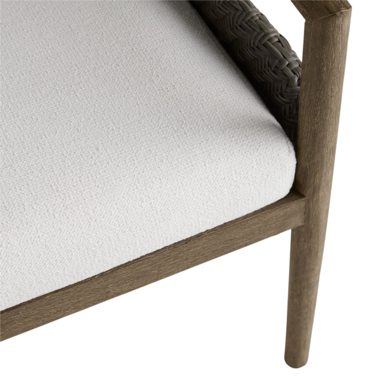 Arteriors Chilton Dark Wash Outdoor Dining Chair