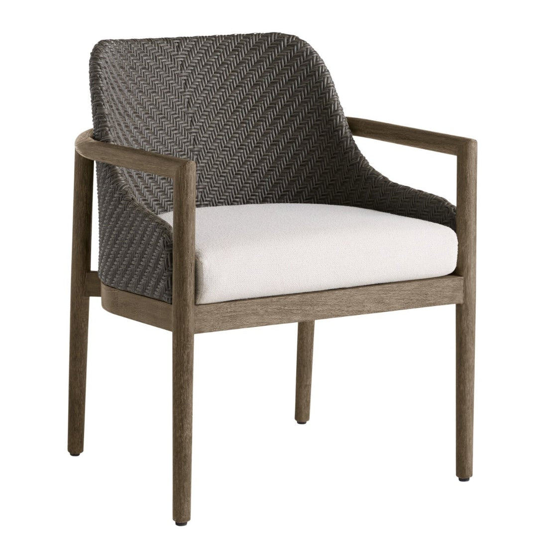 Arteriors Chilton Dark Wash Outdoor Dining Chair