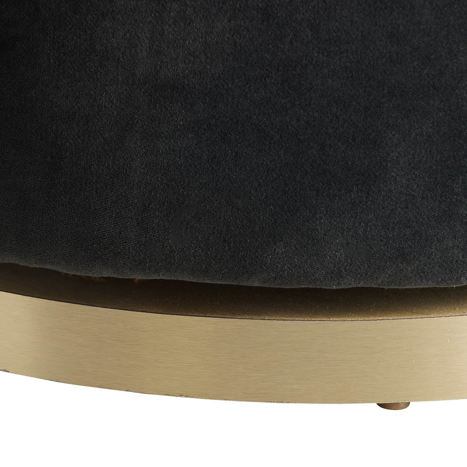 Arteriors Poppy Midnight Gray Velvet Swivel Chair