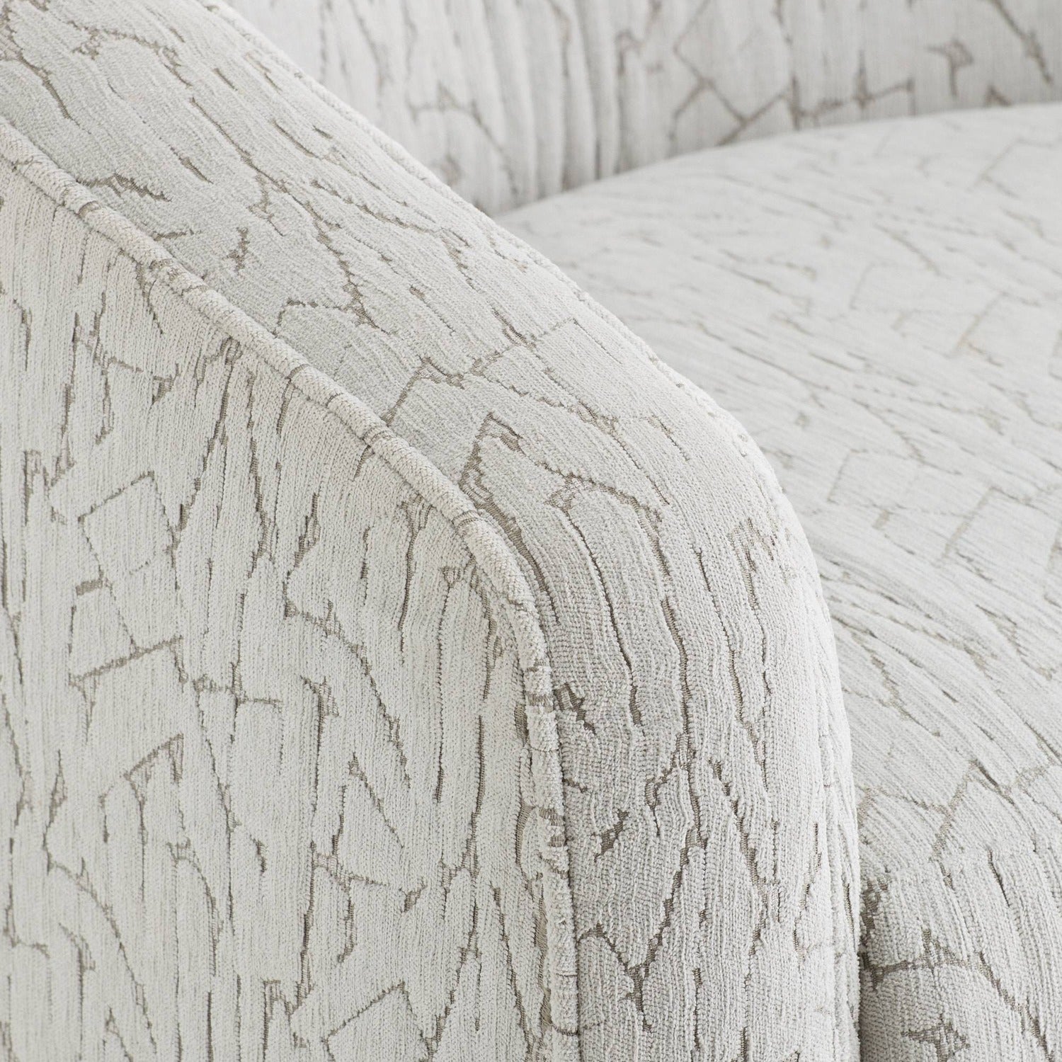 Arteriors Isadora Earl Grey Swivel Chair
