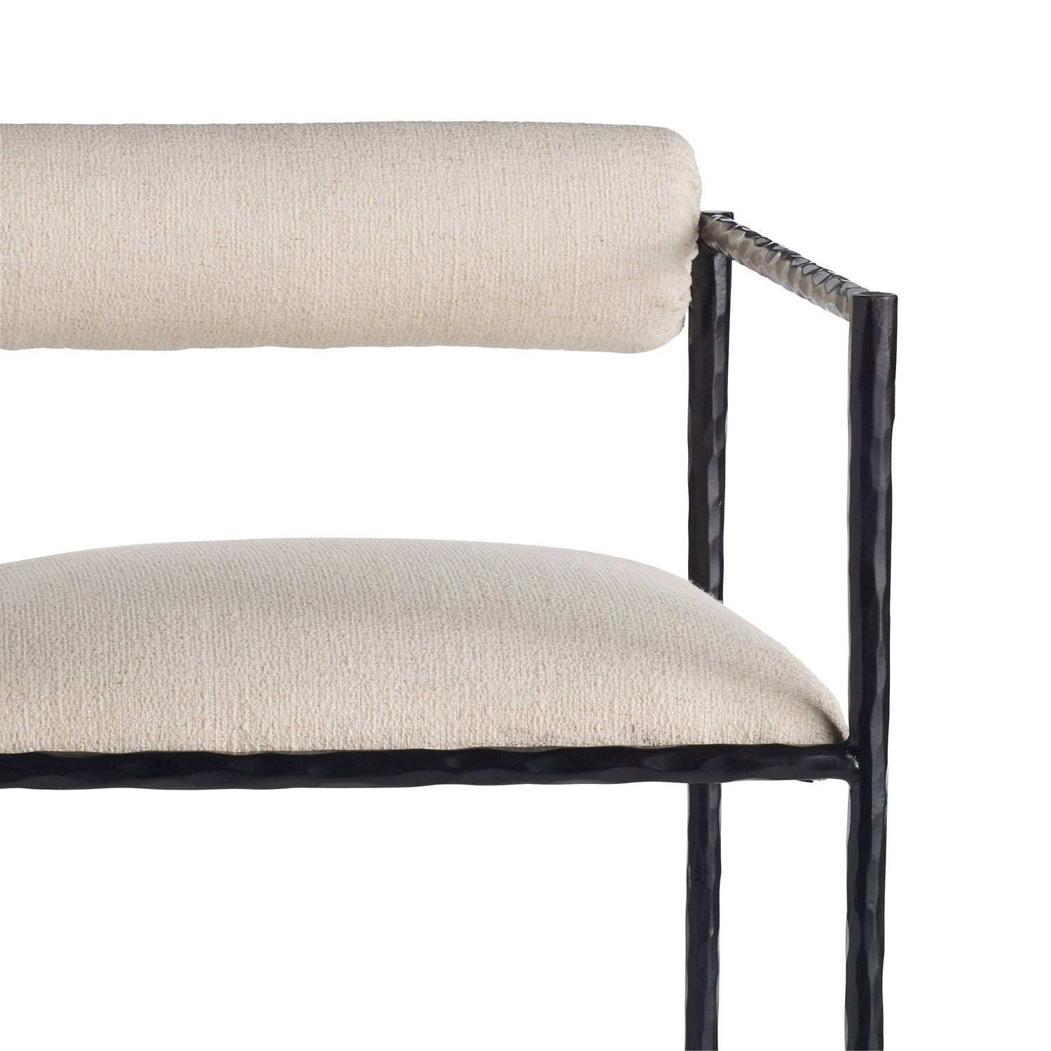 Arteriors Barbana Oxford White Counter Stool