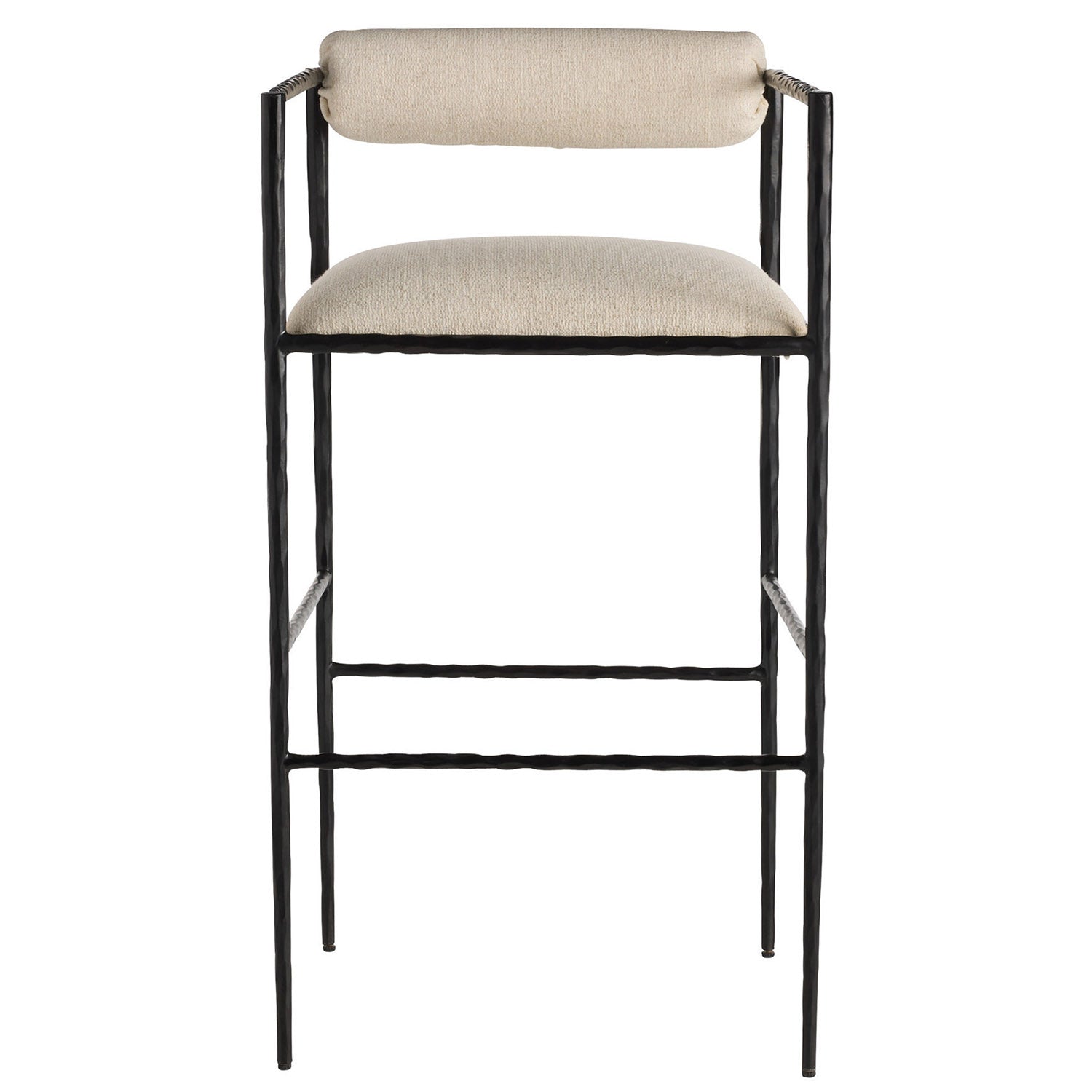 Arteriors Barbana Oxford White Bar Stool