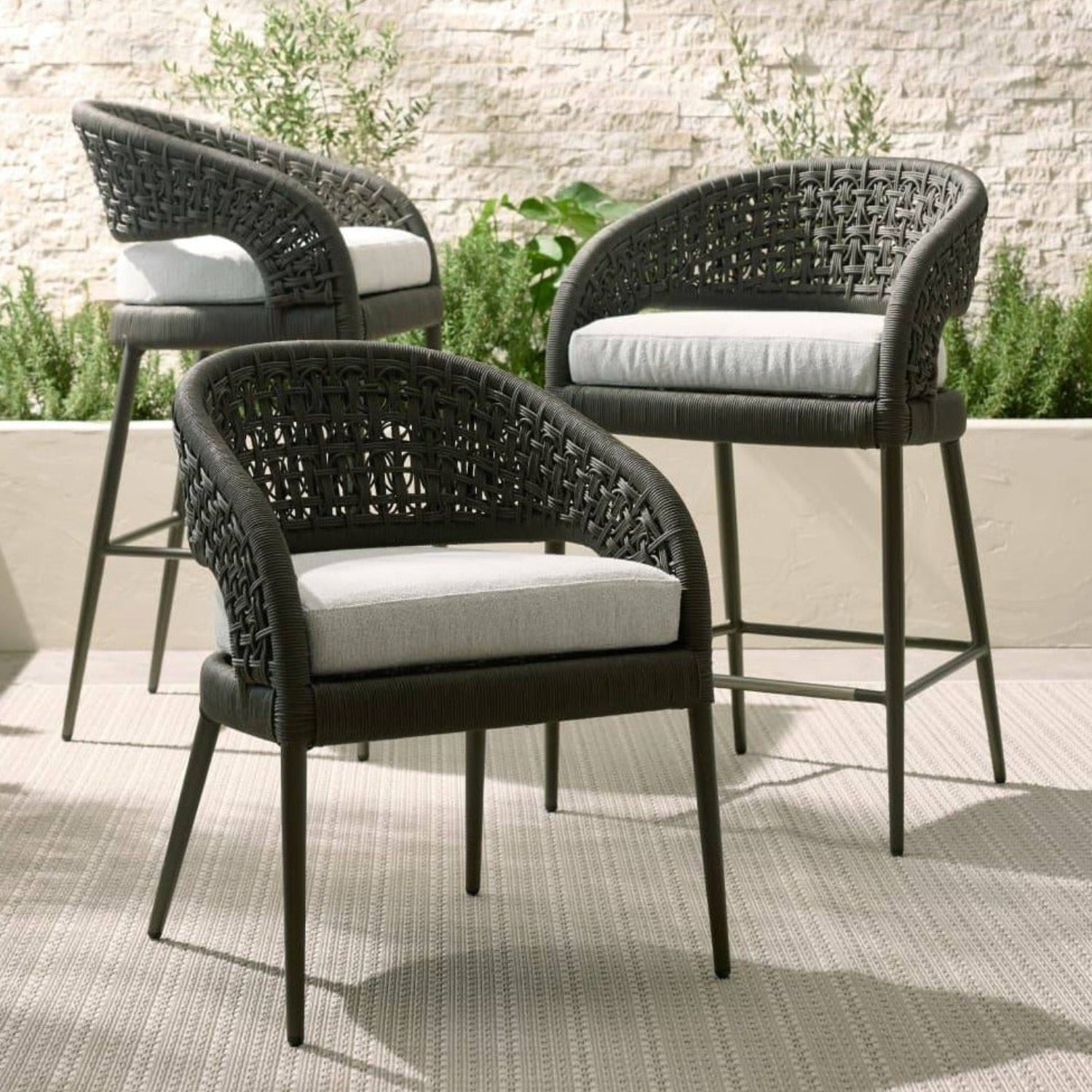 Arteriors Juri Outdoor Counter Stool