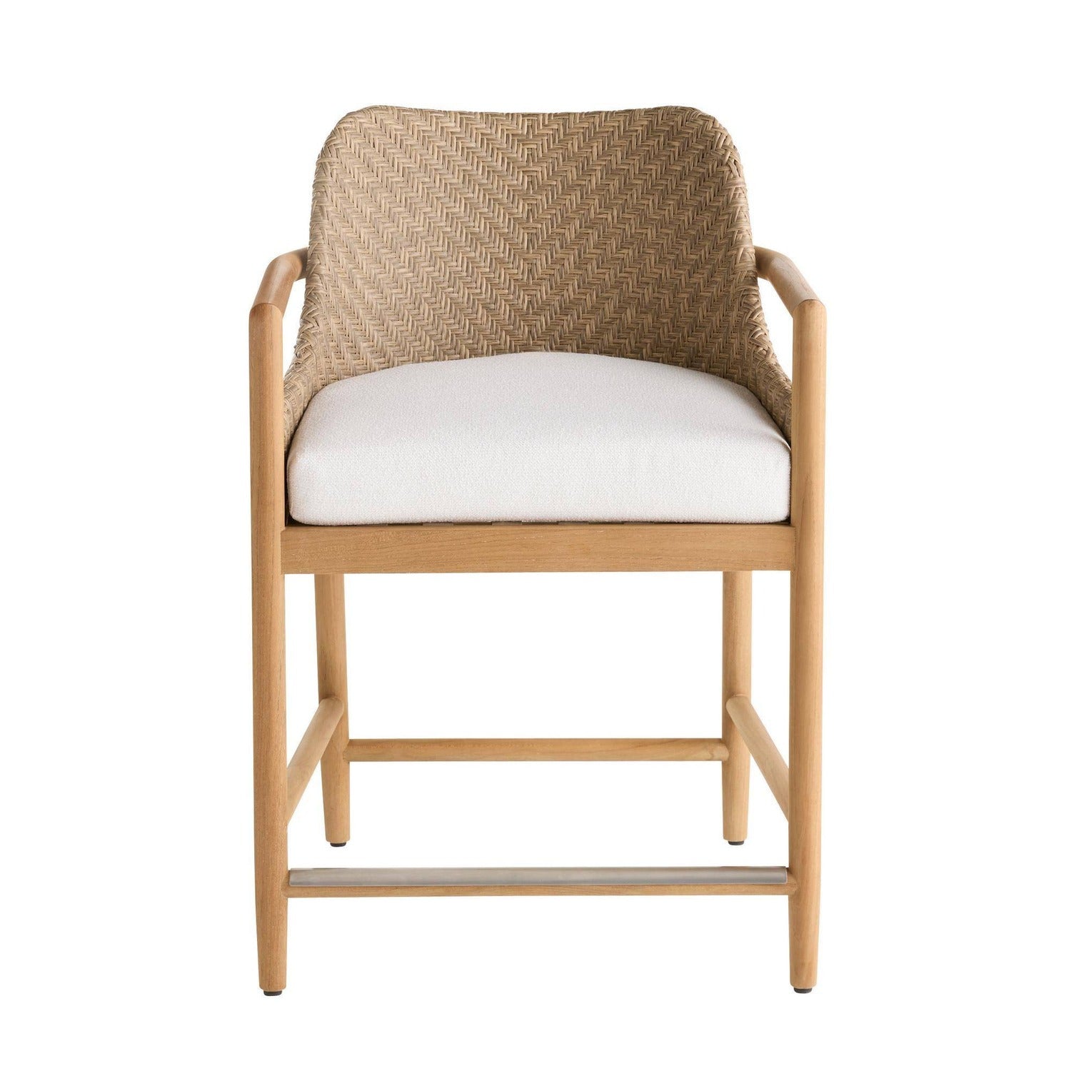 Arteriors Chilton Neutral Outdoor Counter Stool