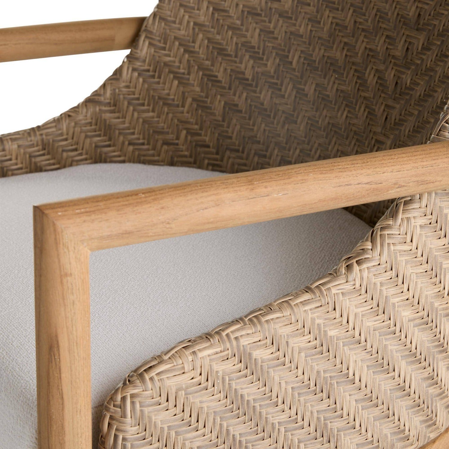 Arteriors Chilton Neutral Outdoor Bar Stool