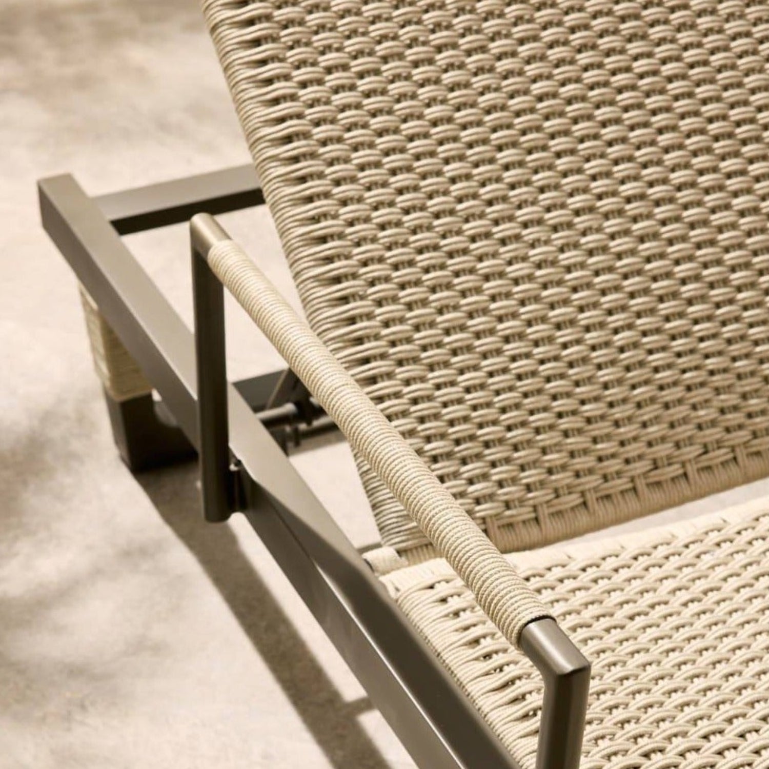 Arteriors Daytona Armed Outdoor Chaise