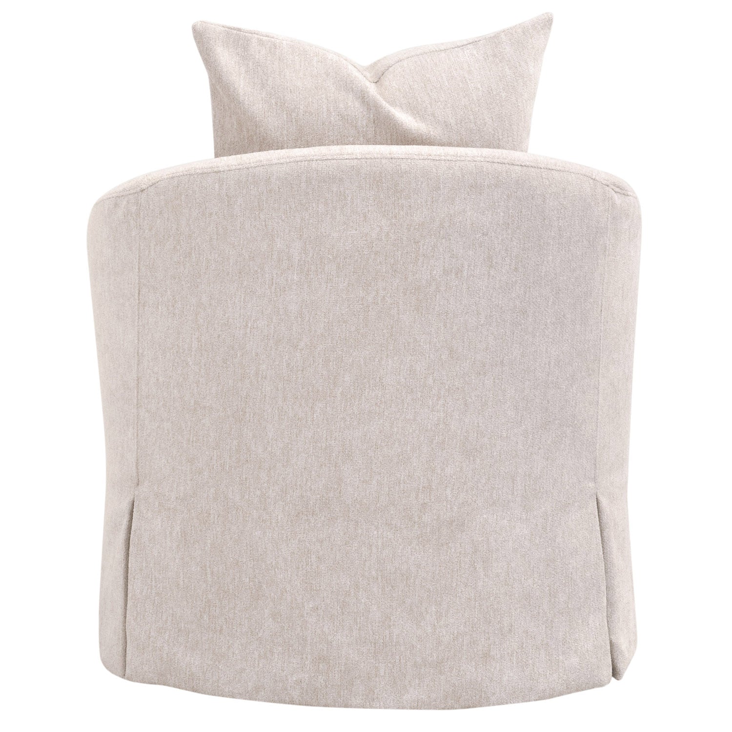 Faye Slipcover Swivel Club Chair