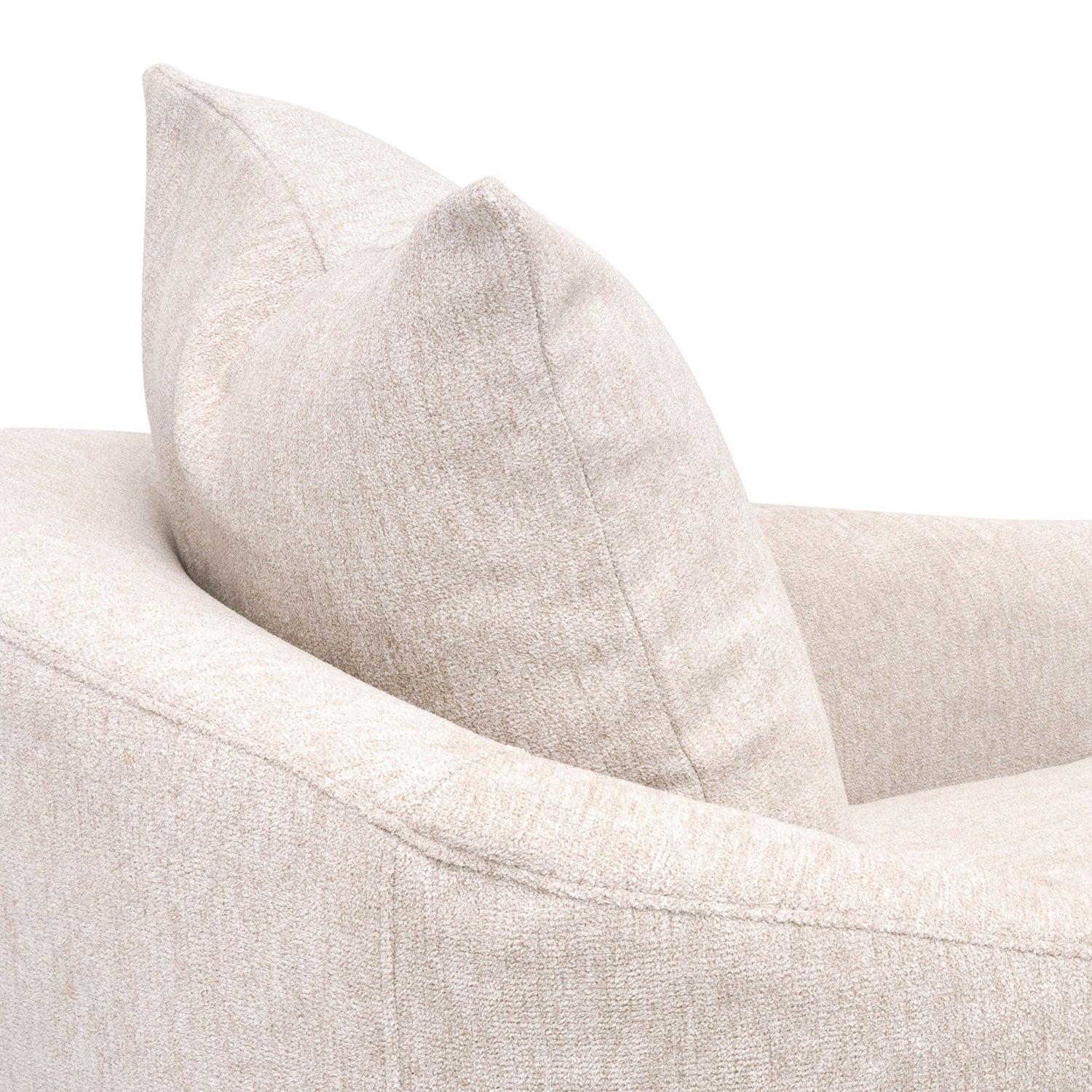 Faye Slipcover Swivel Club Chair