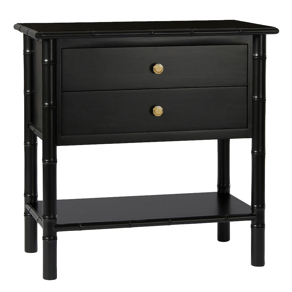 Redford House Fleming 2 Drawer Side Table Set of 2