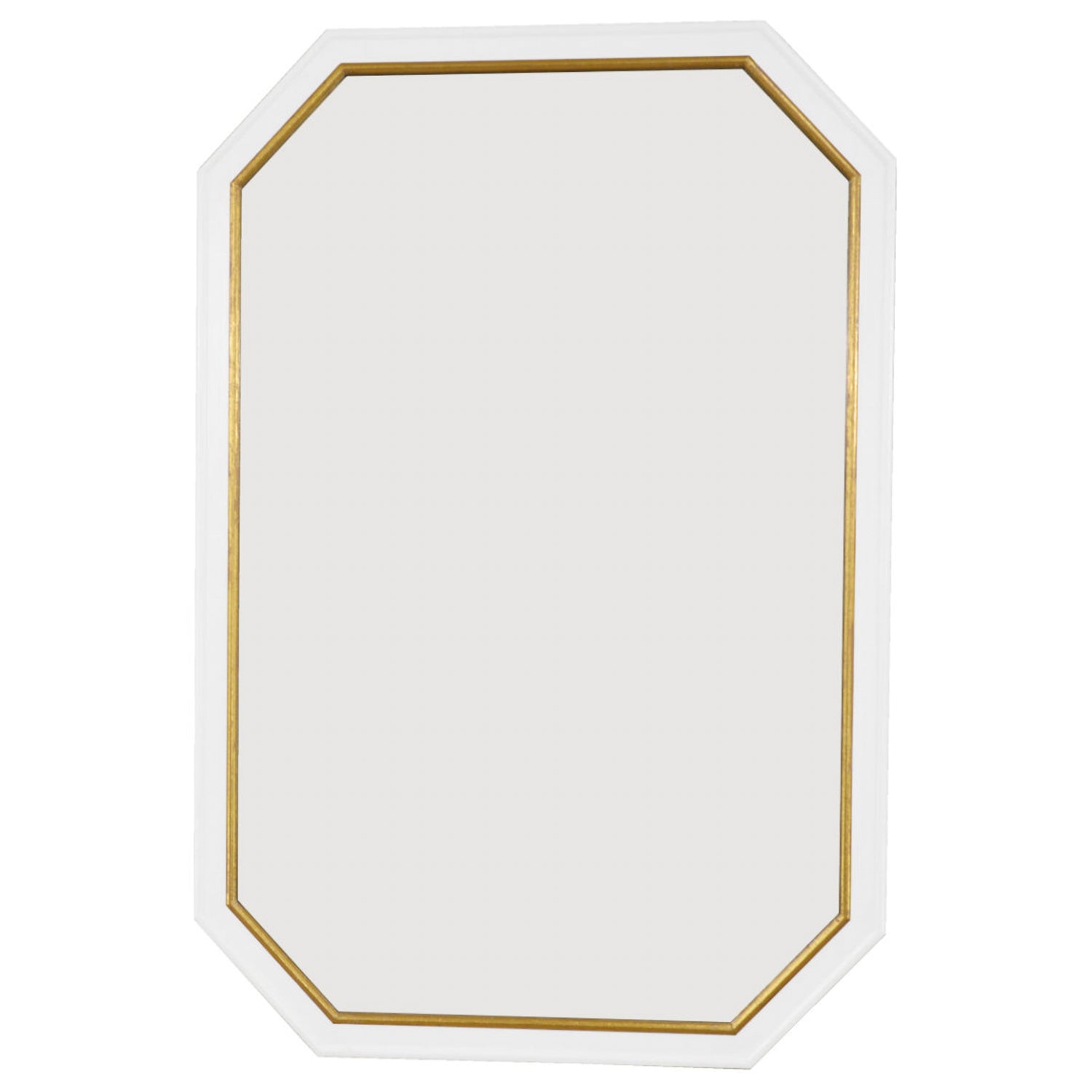 Transitional Wood Wall Mirror