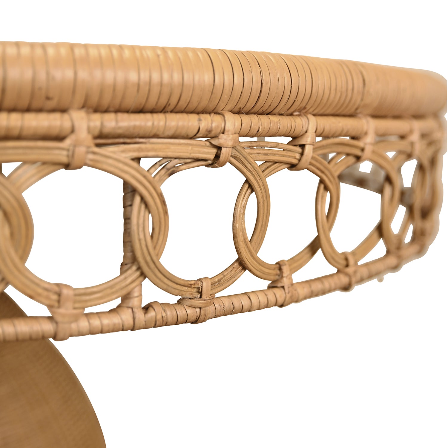 Gabrielle 40 Pedestal Dining Table shown to scale