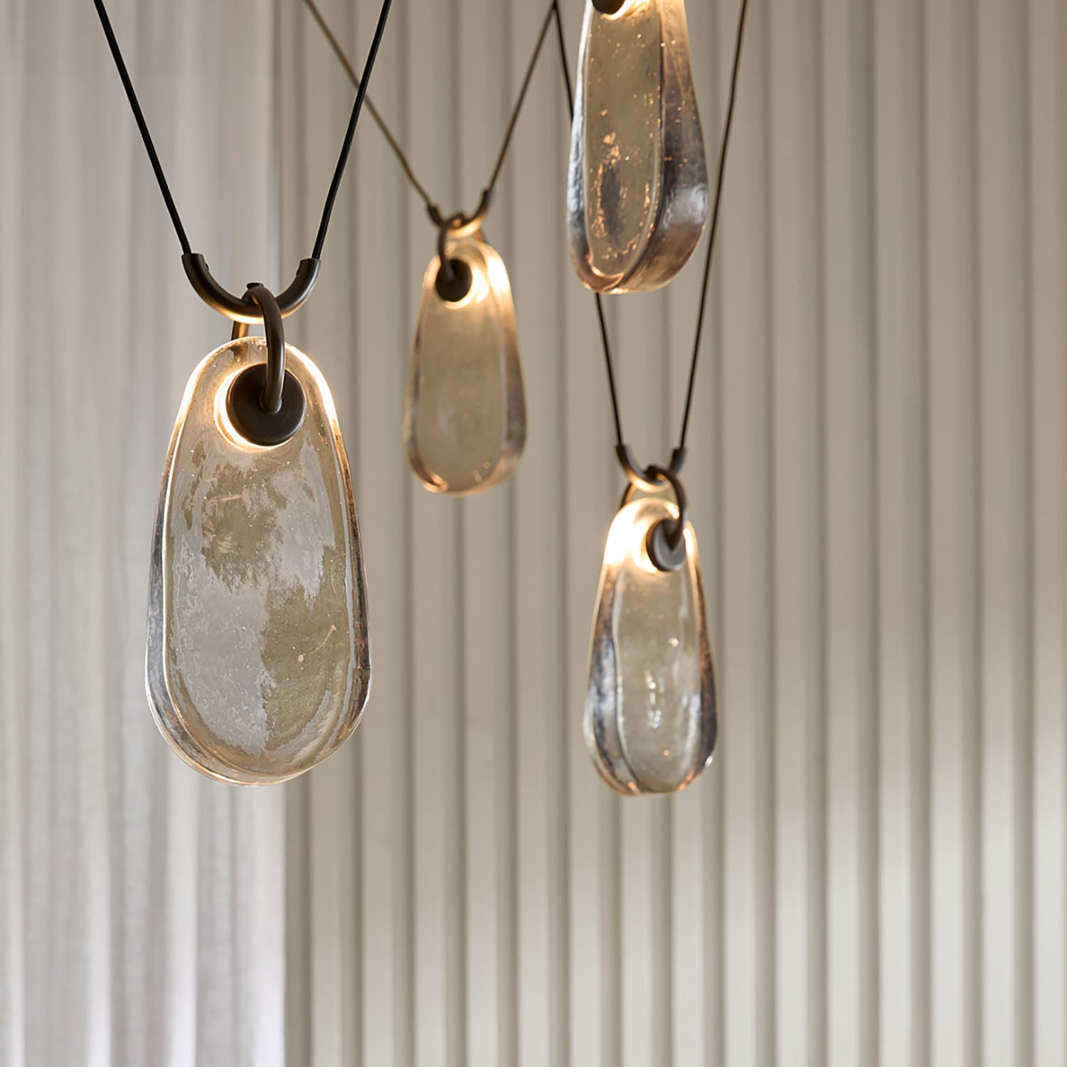 Arteriors Melt Bronze Chandelier