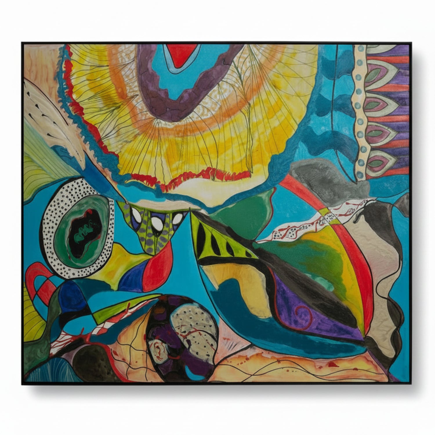 John Richard Amy Reshefsky's Under Water Framed Art