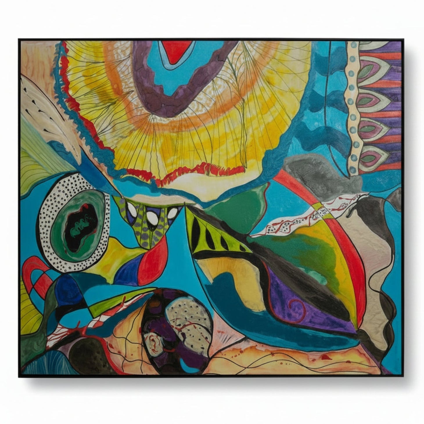 John Richard Amy Reshefsky's Under Water Framed Art